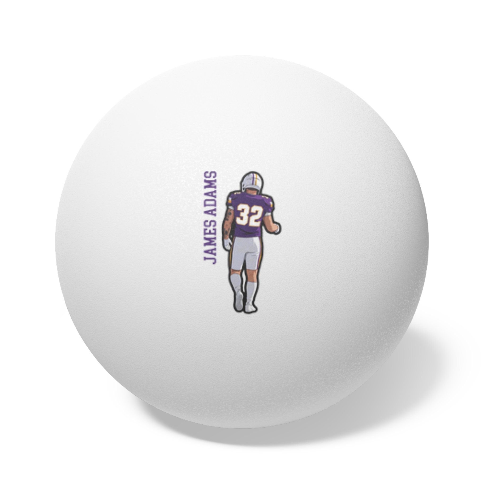 Ping Pong Balls, 6 pcs — character_name_vertical in White
