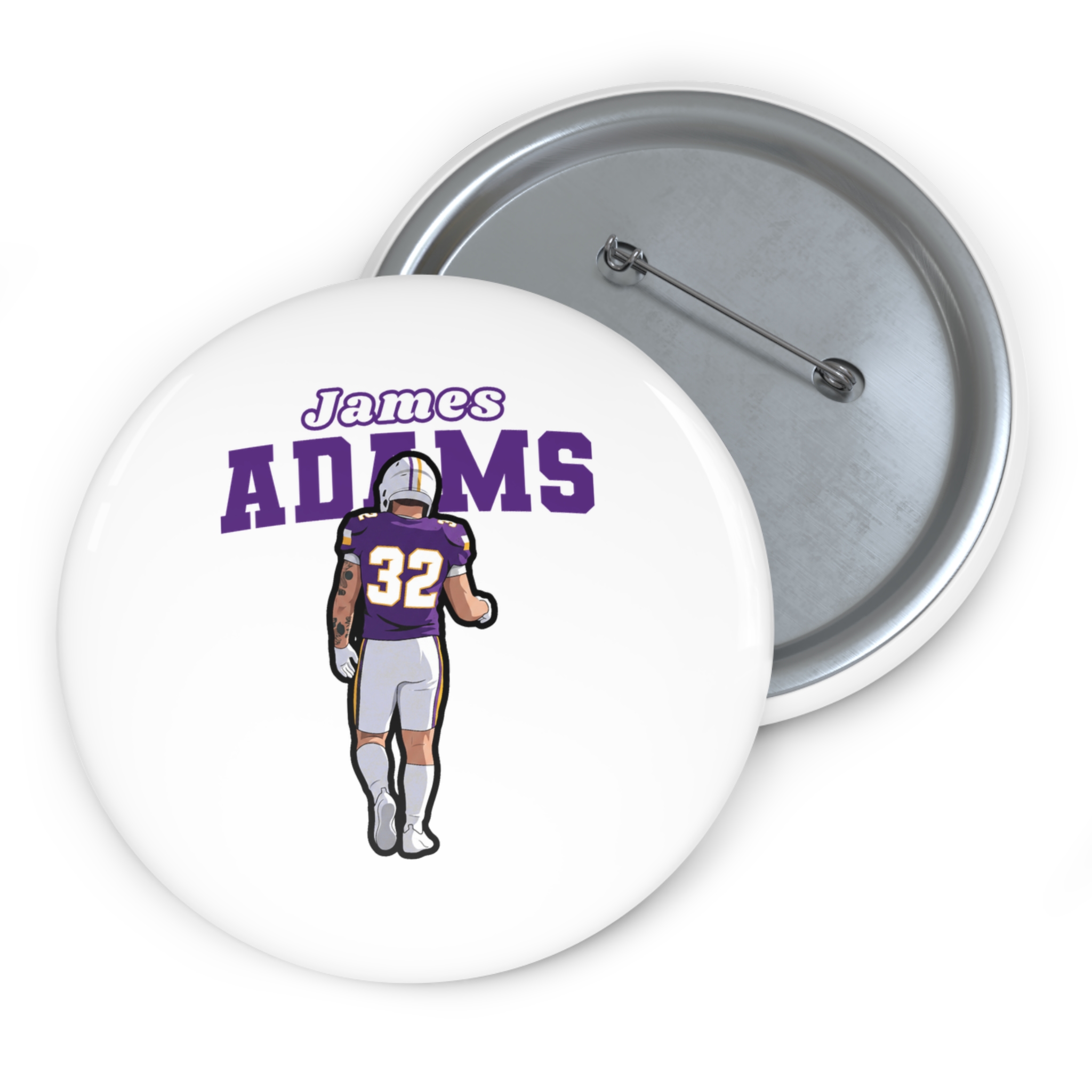 Game Day Pin — character_name_arch in Classic