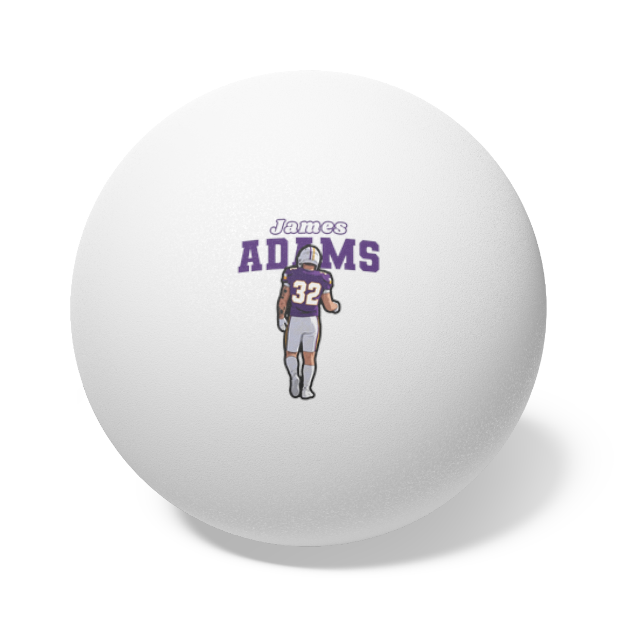 Ping Pong Balls, 6 pcs — character_name_arch in White