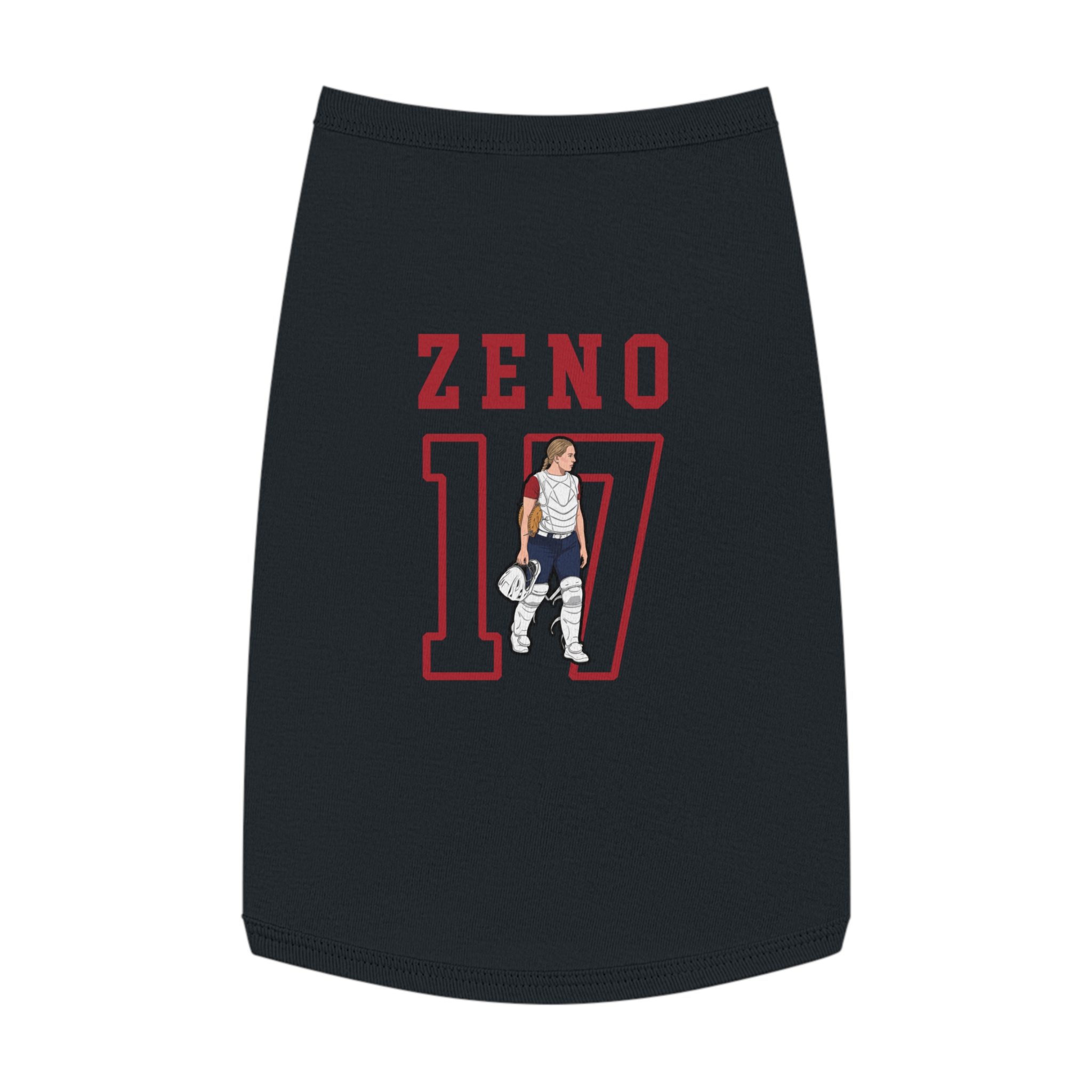 Pet Tank Top — character_shirsey in Black