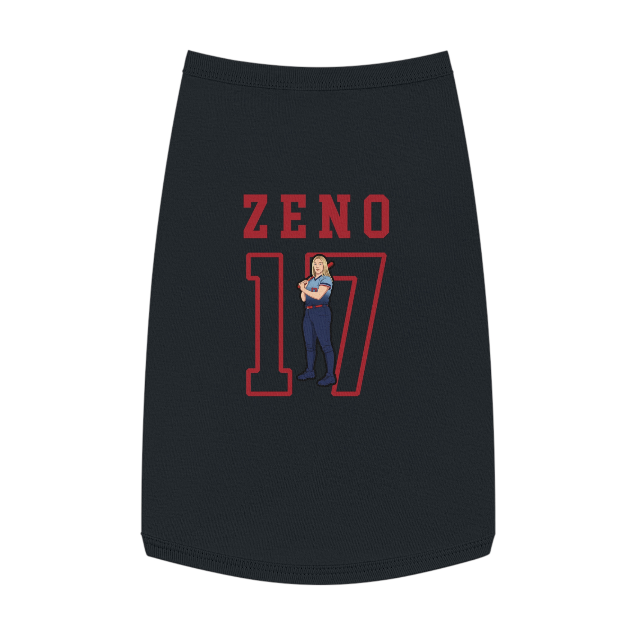 Pet Tank Top — character_shirsey in Black