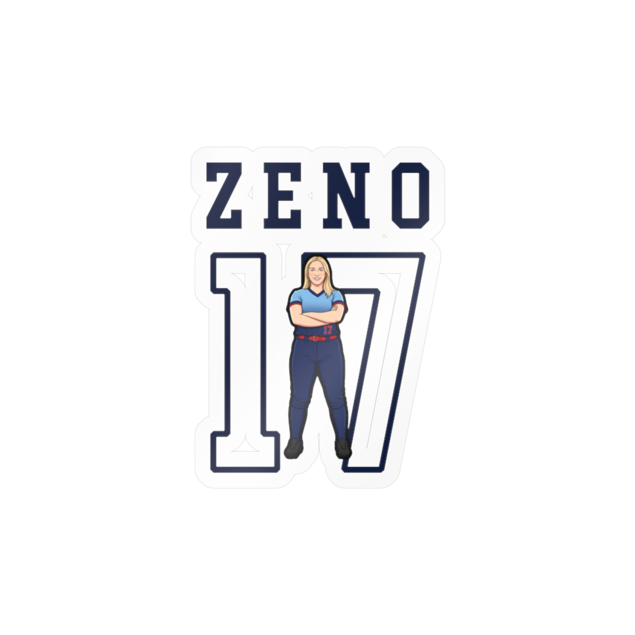 Vinyl Sticker — character_shirsey in Classic
