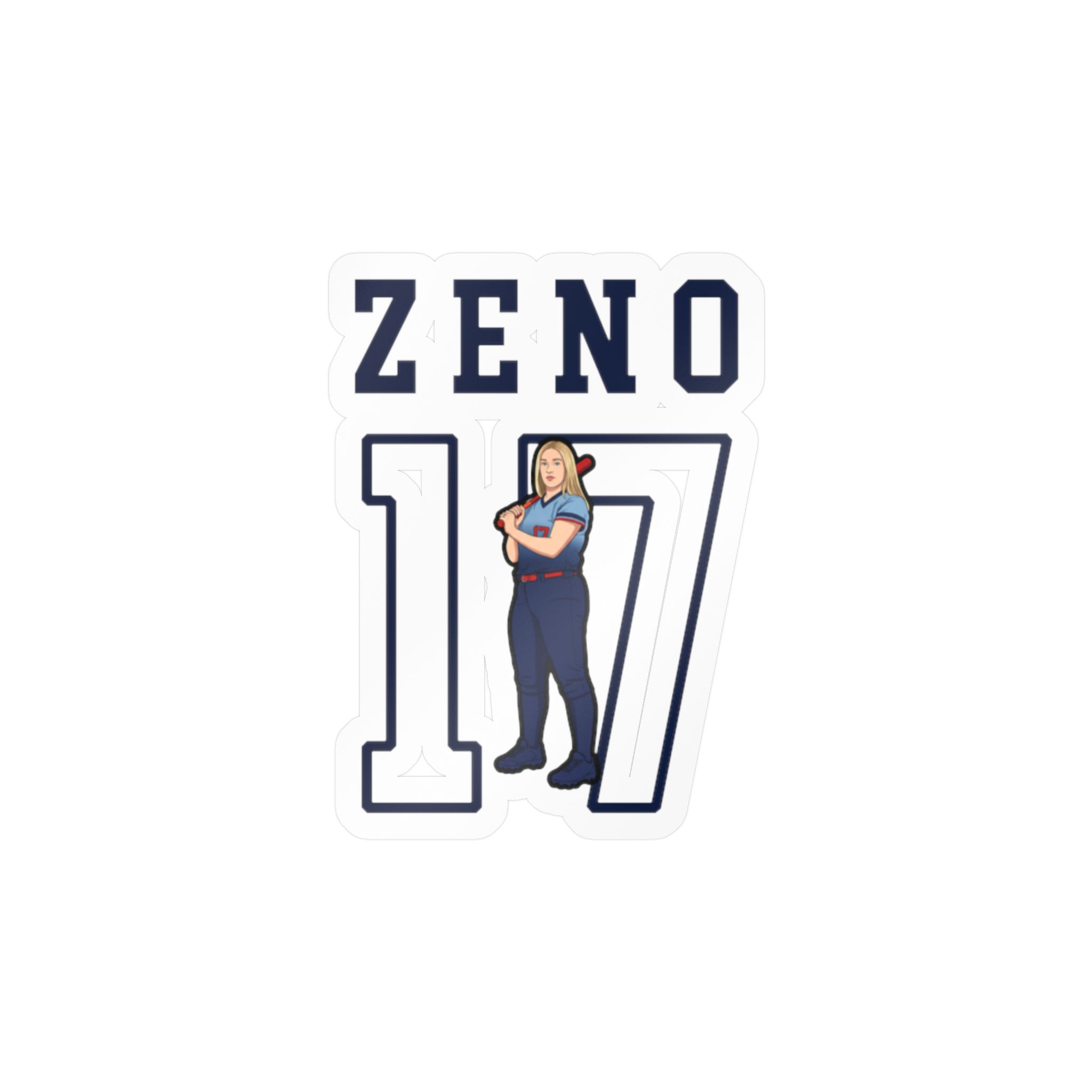 Vinyl Sticker — character_shirsey in Classic