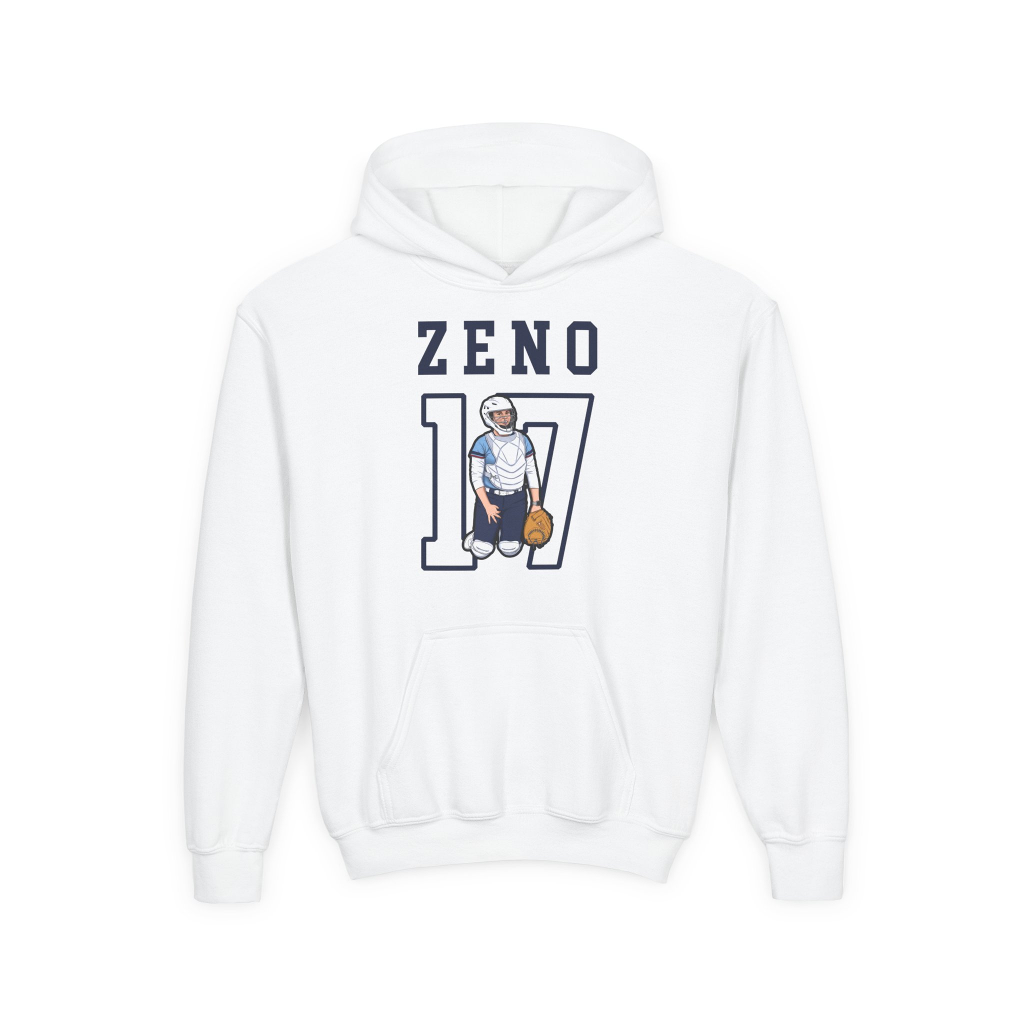 Youth Hoodie — character_shirsey in White