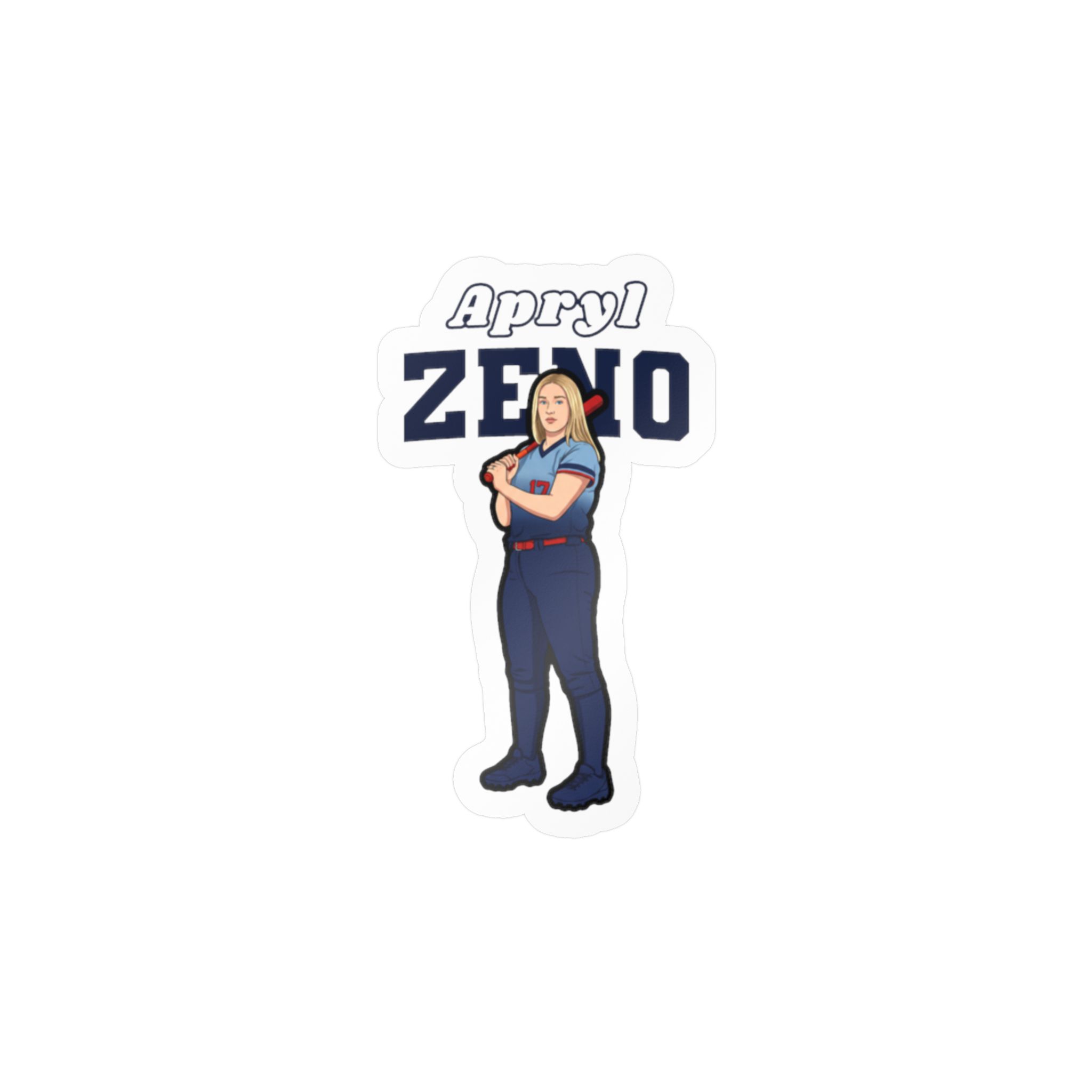 Vinyl Sticker — character_name_arch in Classic