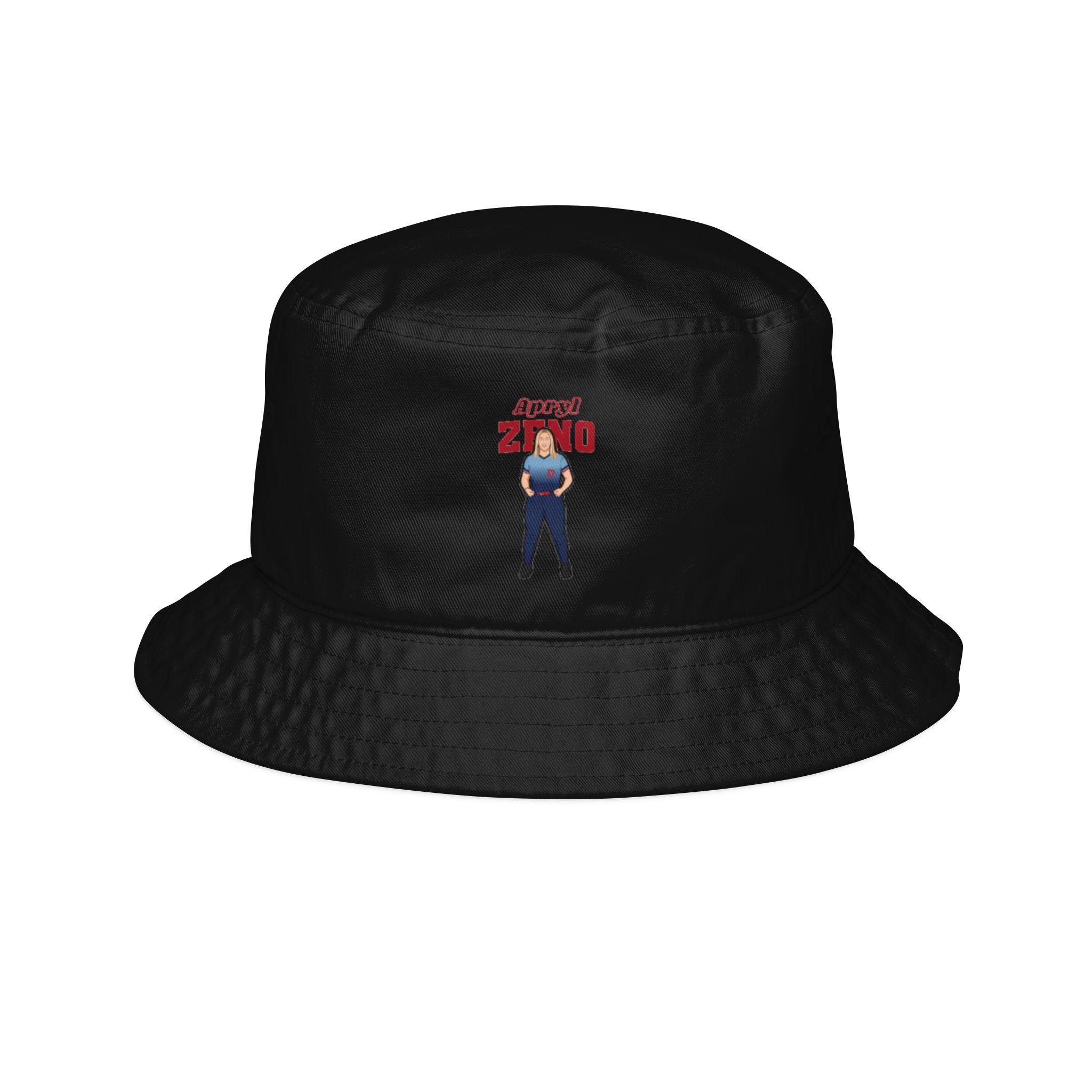 Bucket Hat — character_name_arch in Black