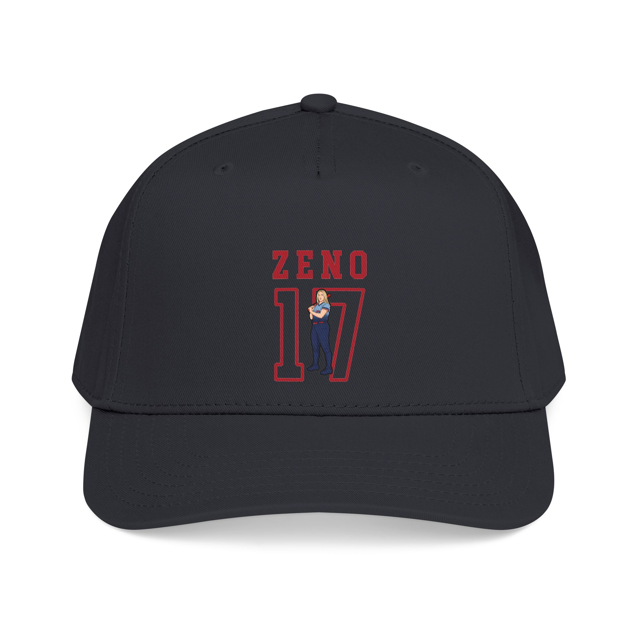 Baseball Cap — character_shirsey in Black
