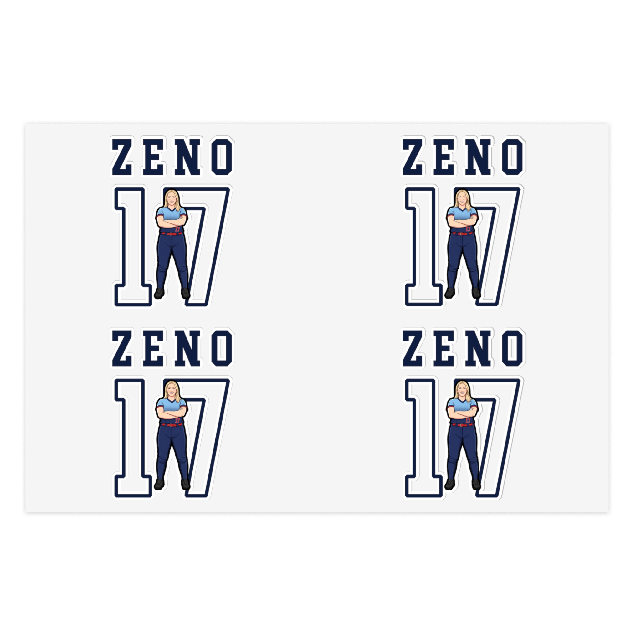 Sticker Sheet — character_shirsey in Classic