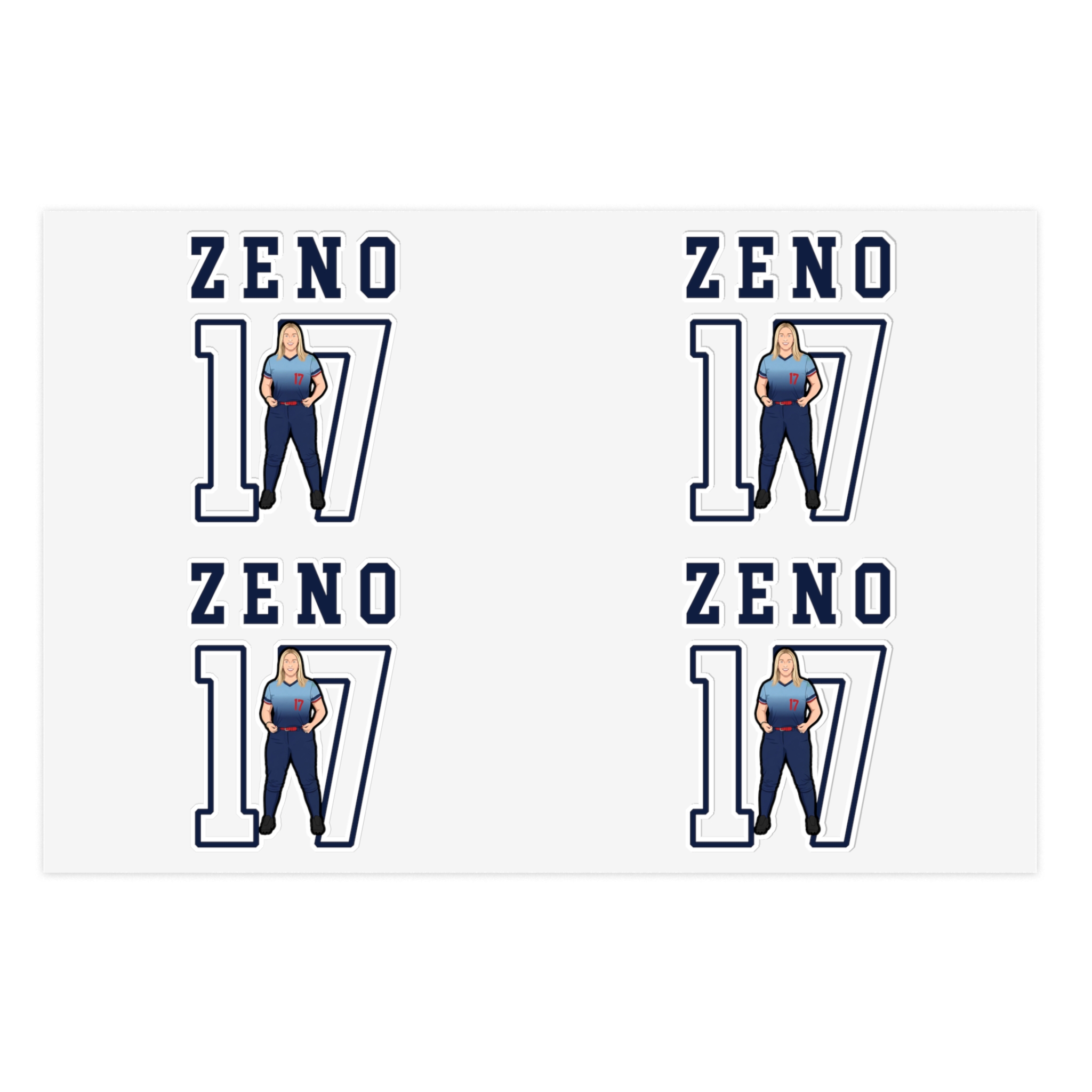 Sticker Sheet — character_shirsey in Classic