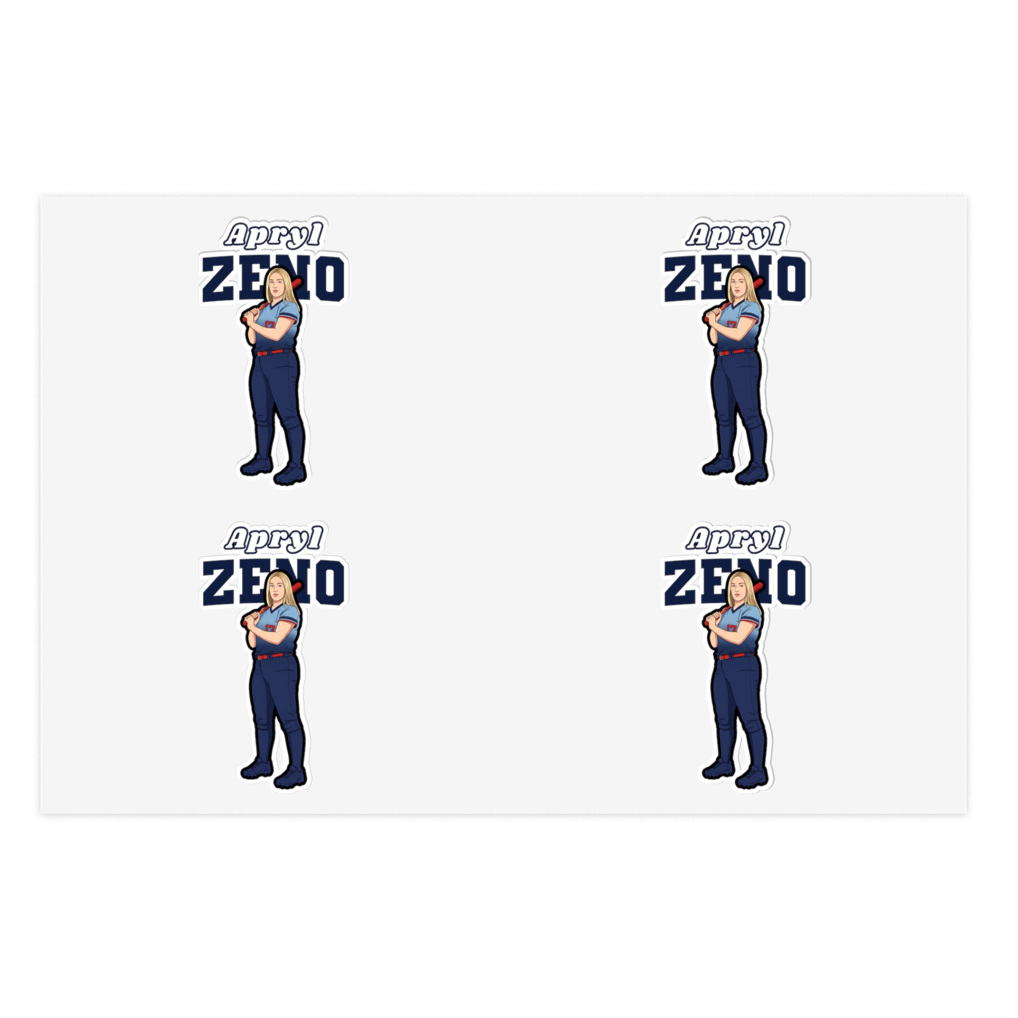 Sticker Sheet — character_name_arch in Classic