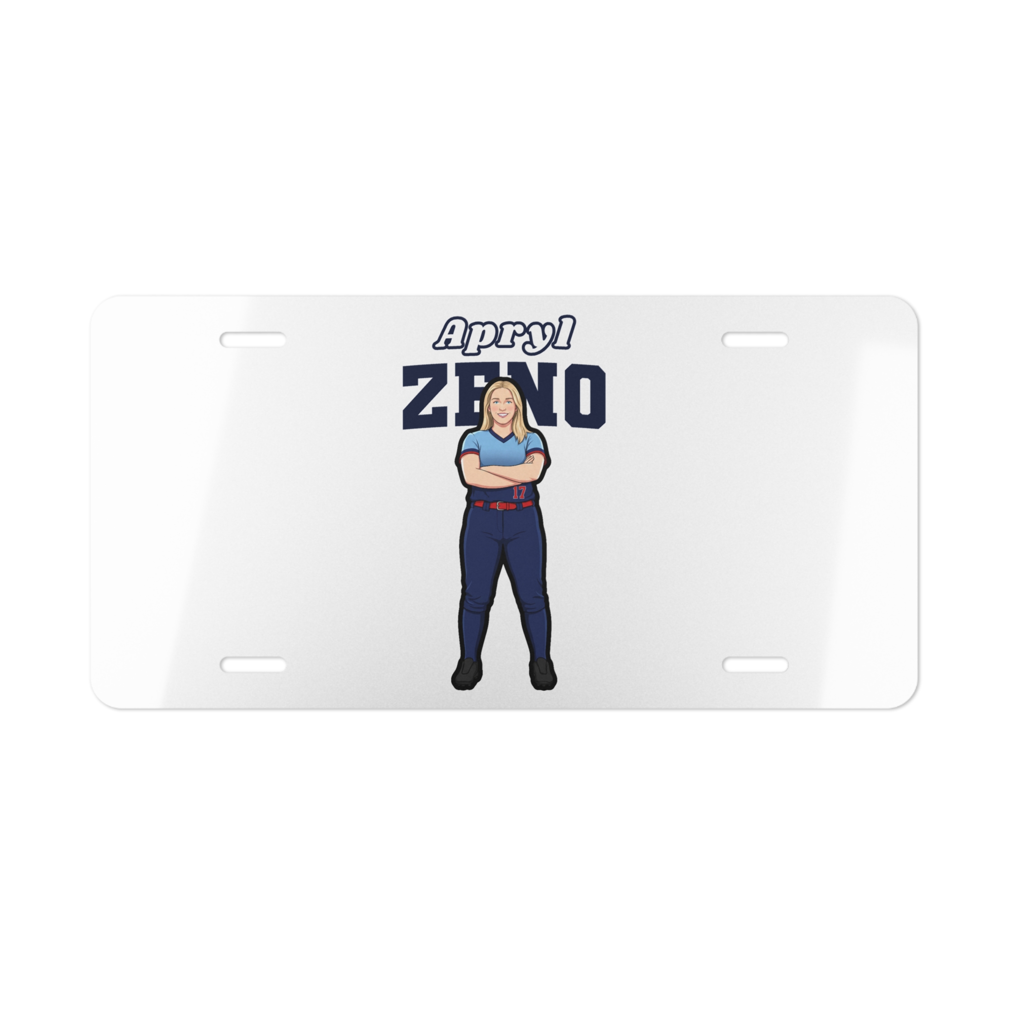License Plate — character_name_arch in Classic