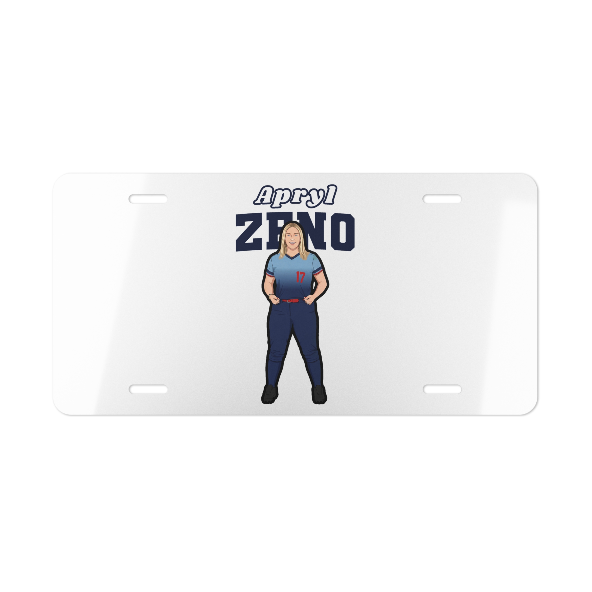 License Plate — character_name_arch in Classic
