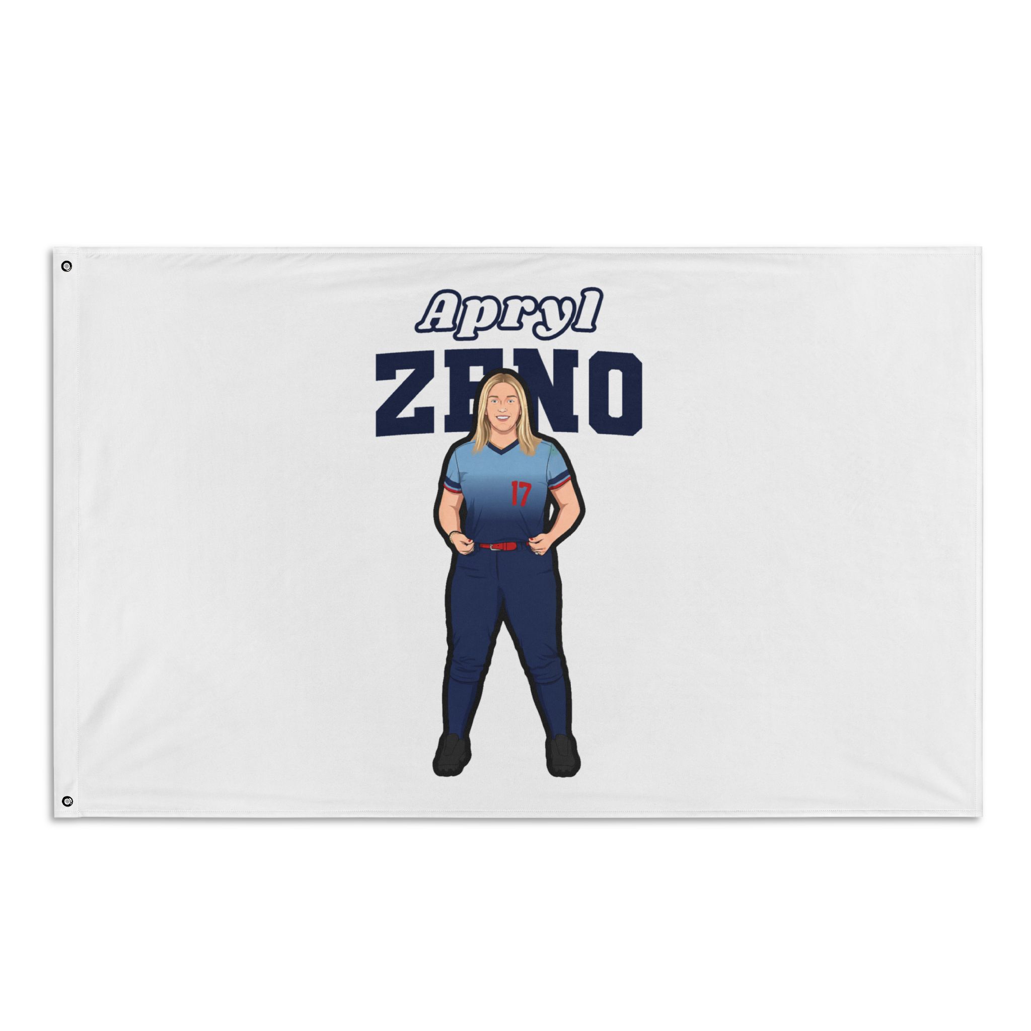 Flag (35 × 56 in) — character_name_arch in Classic