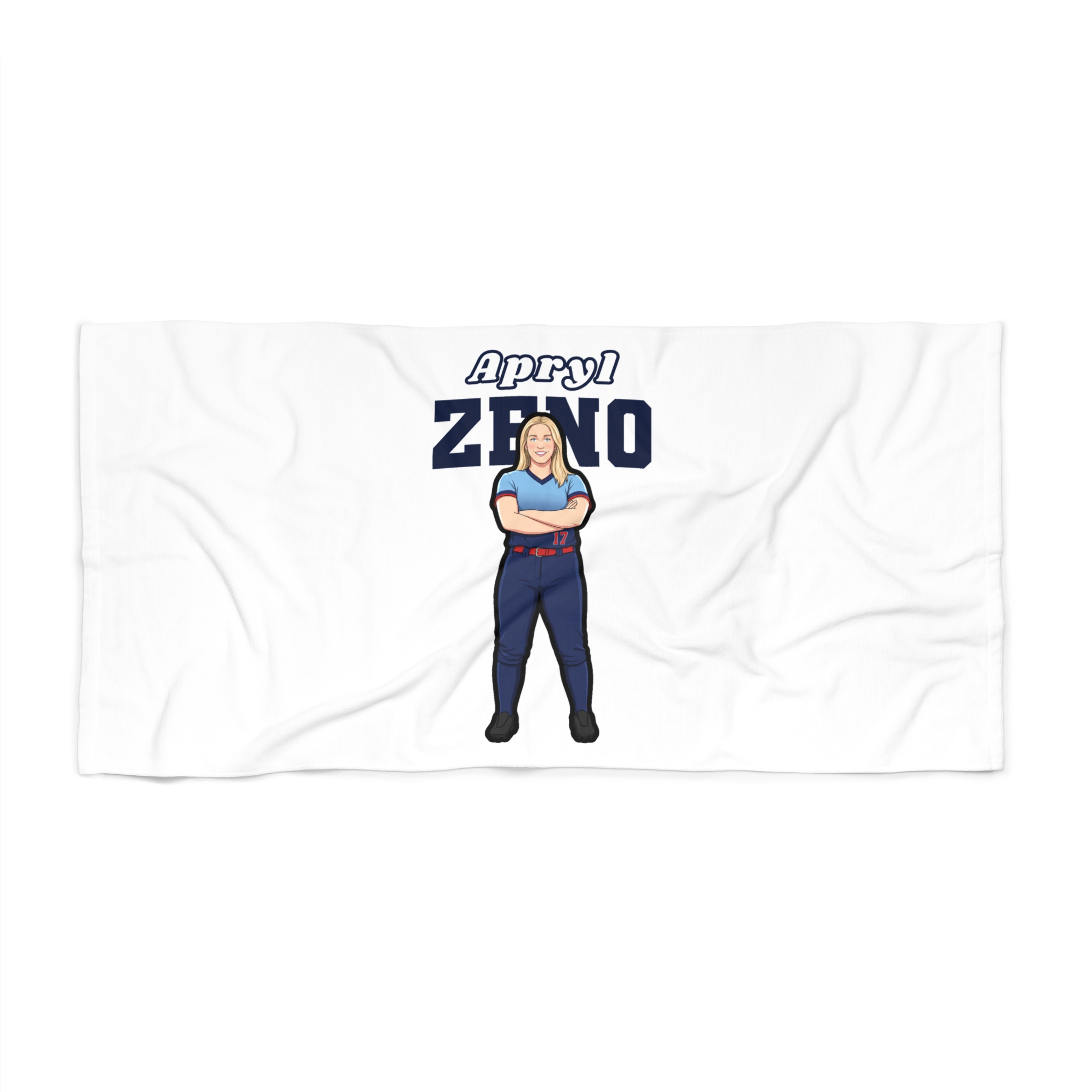 Beach Towel — character_name_arch in Classic