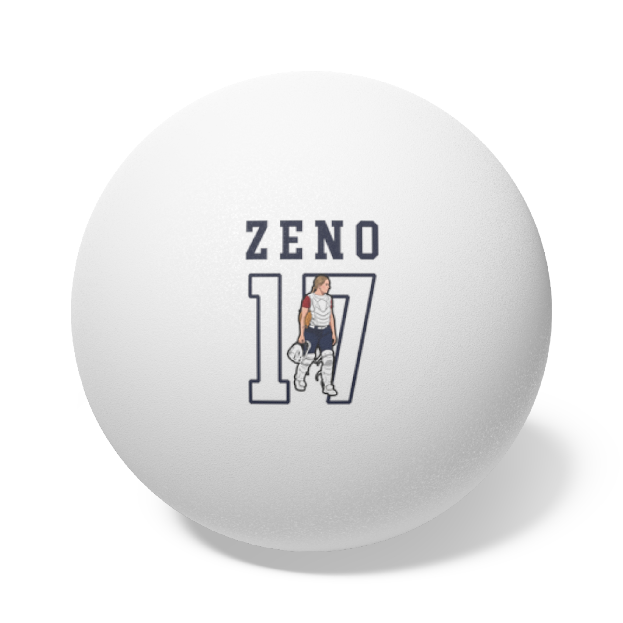 Ping Pong Balls, 6 pcs — character_shirsey in White