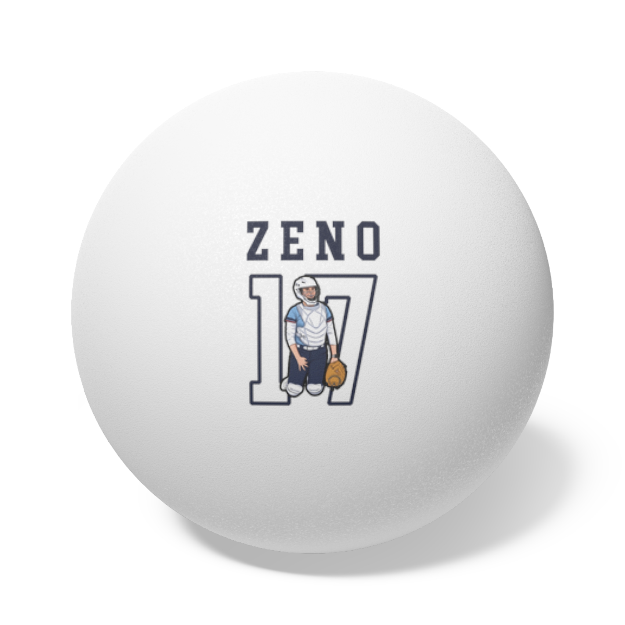 Ping Pong Balls, 6 pcs — character_shirsey in White