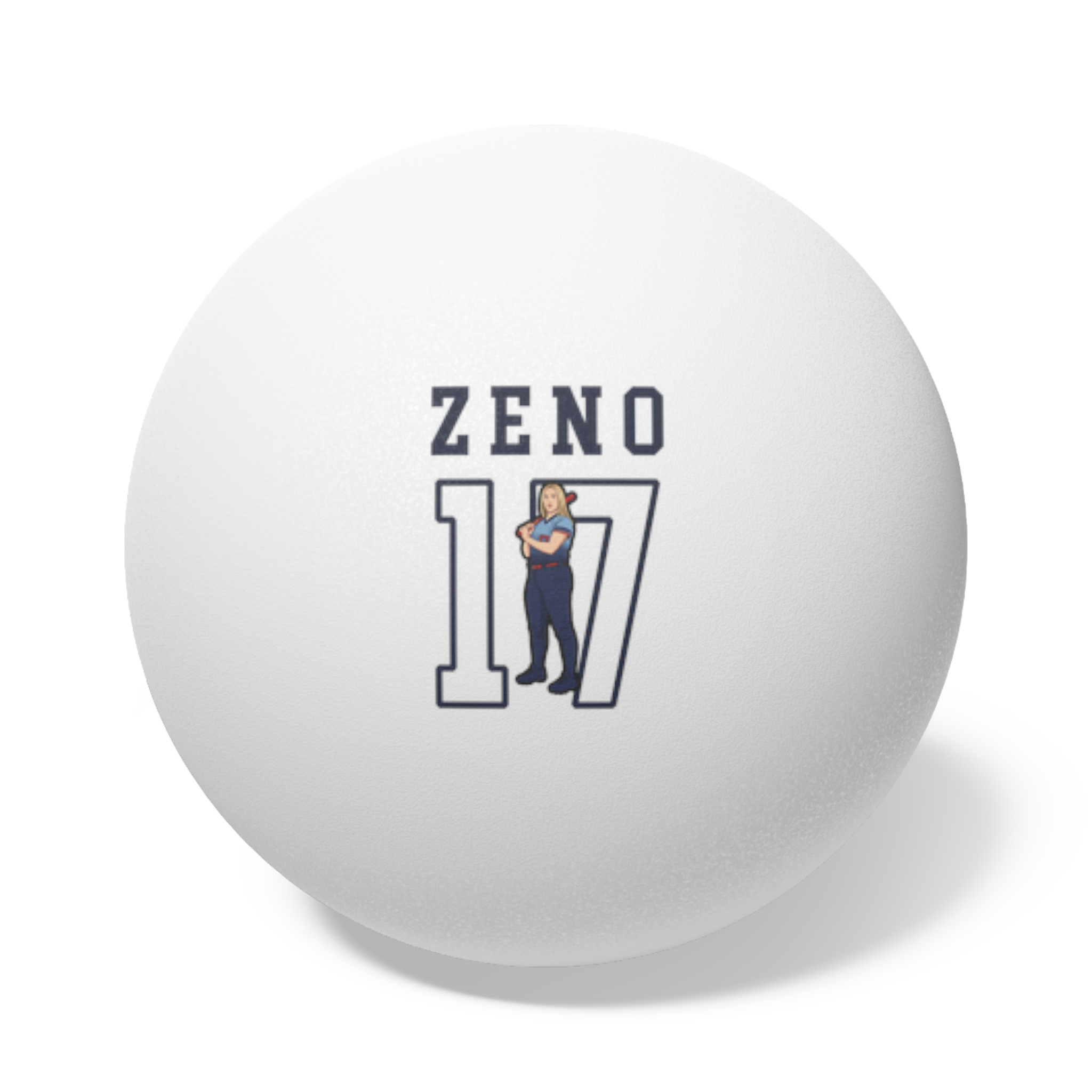 Ping Pong Balls, 6 pcs — character_shirsey in White