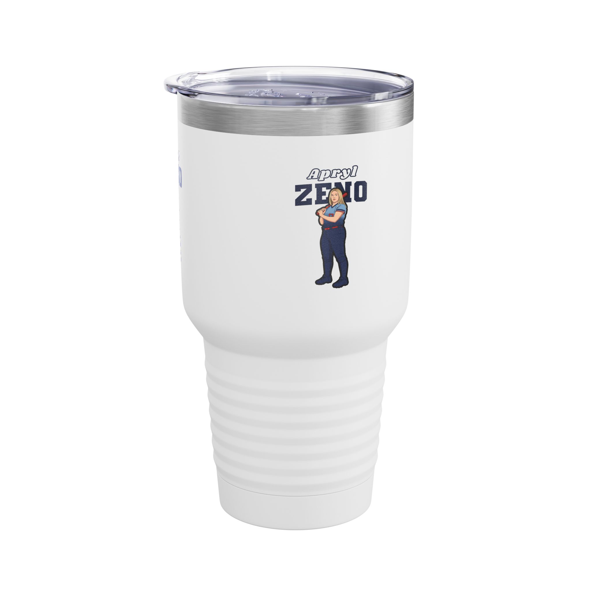 30oz Tumbler — character_name_arch in White