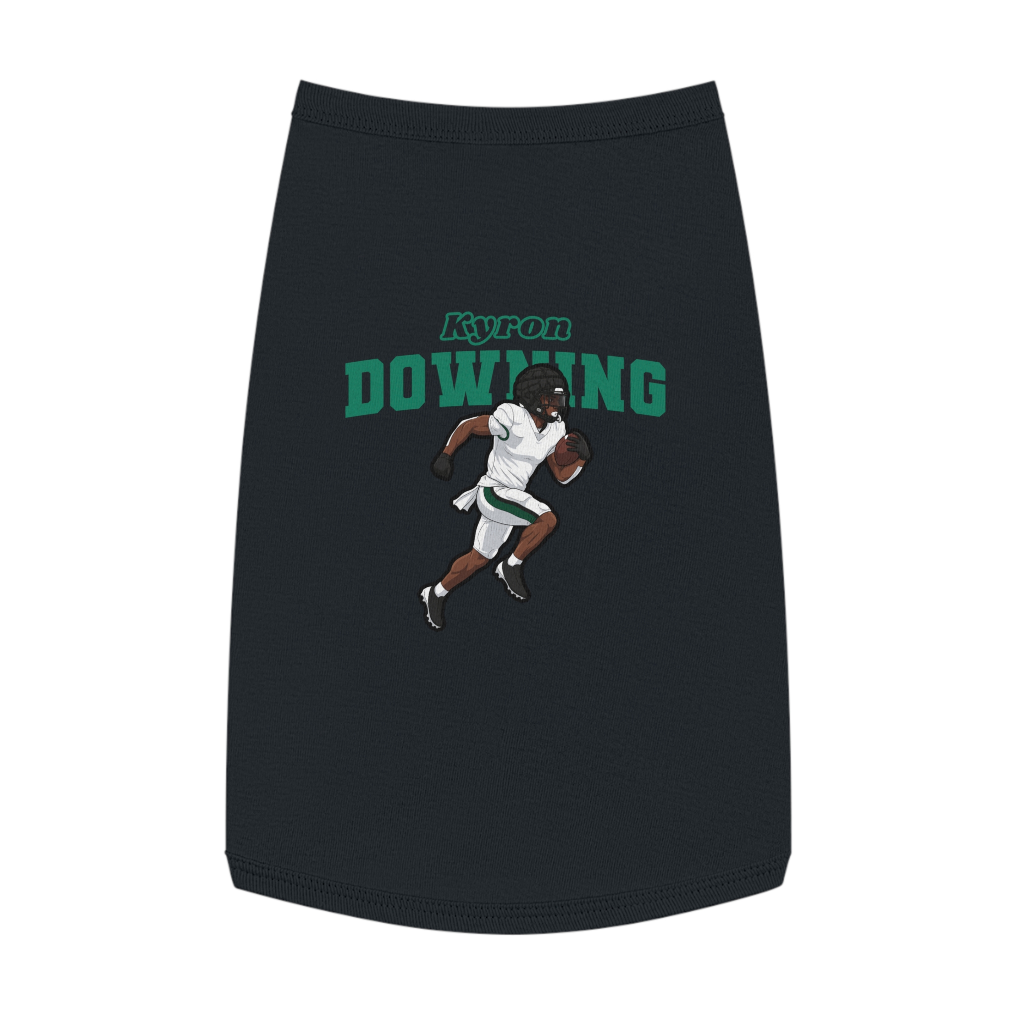 Pet Tank Top — character_name_arch in White