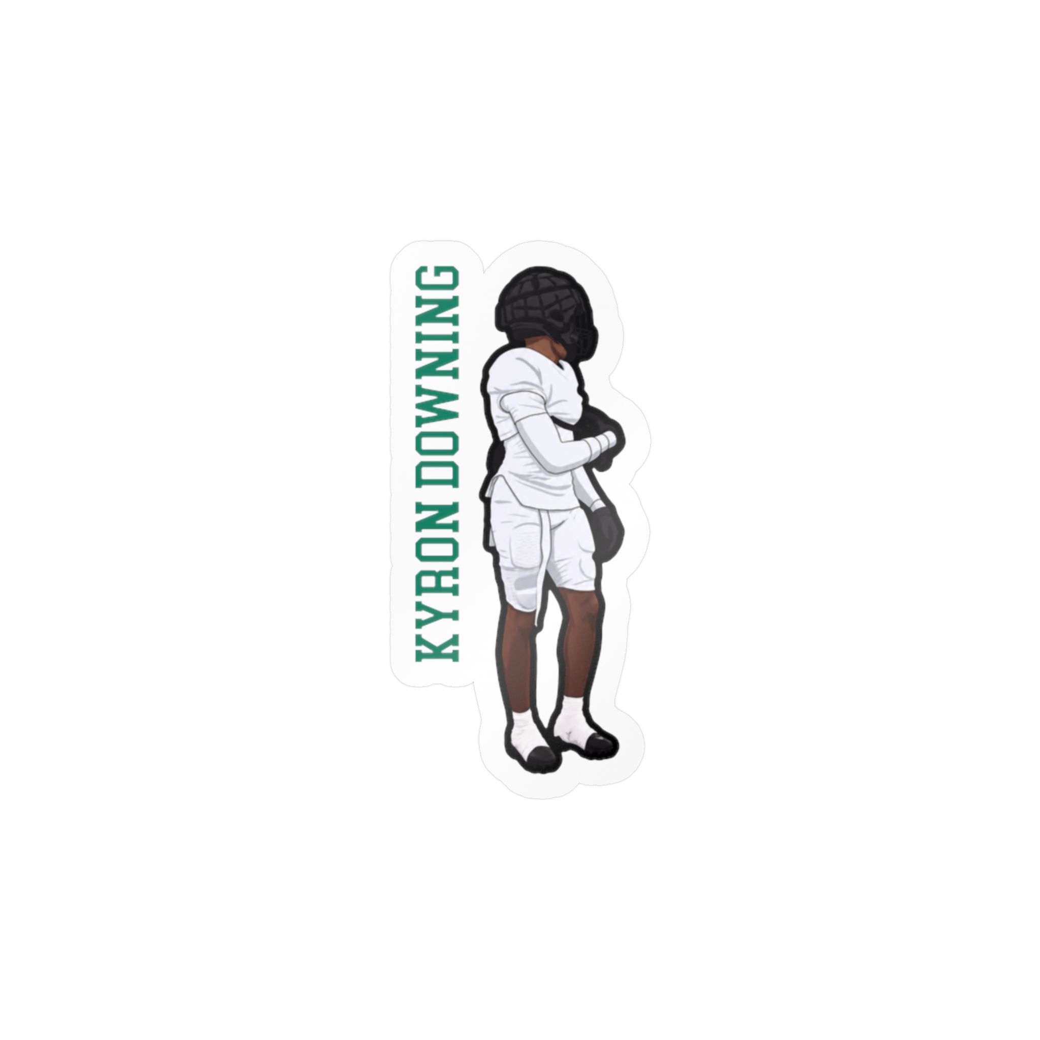 Vinyl Sticker — character_name_vertical in Classic