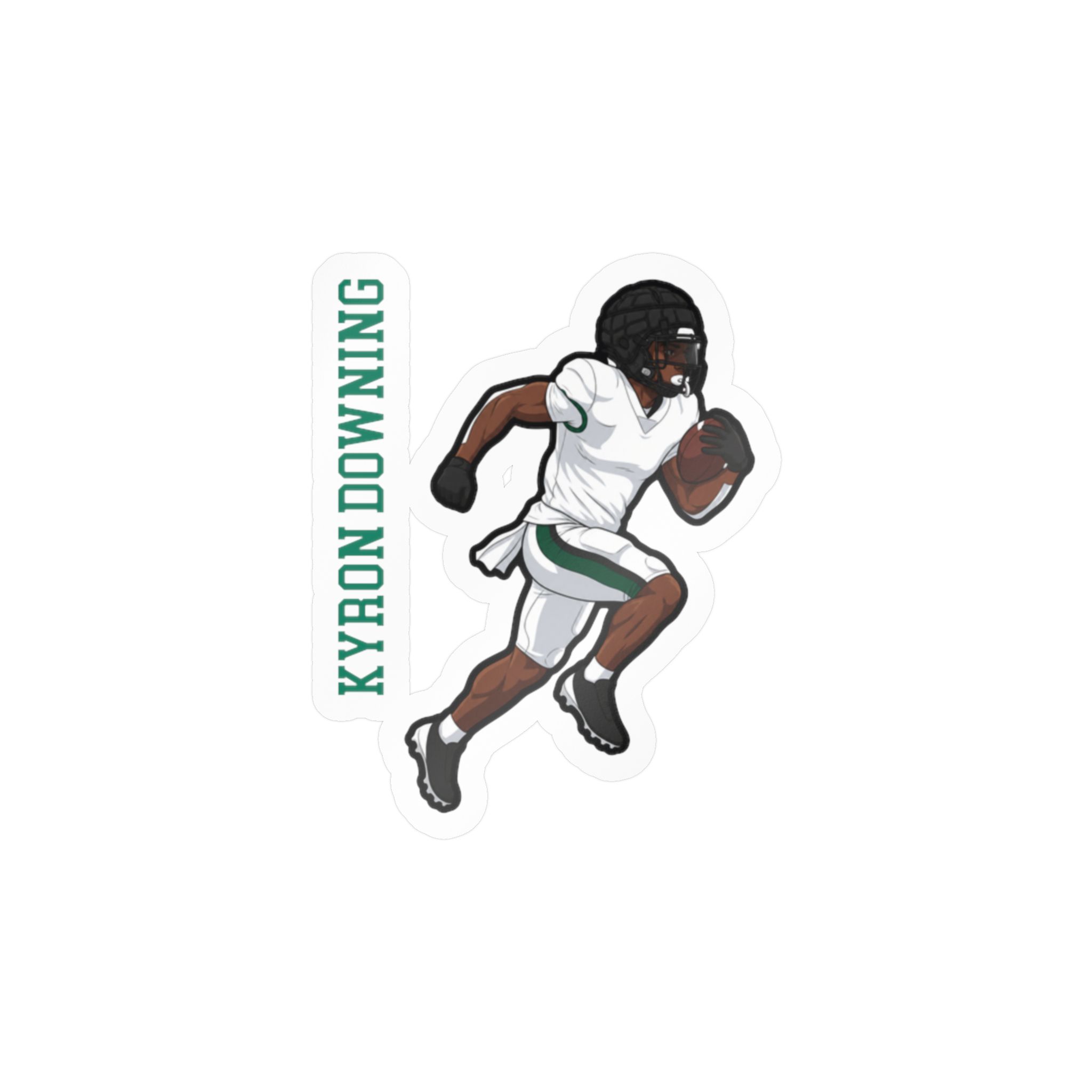 Vinyl Sticker — character_name_vertical in Classic