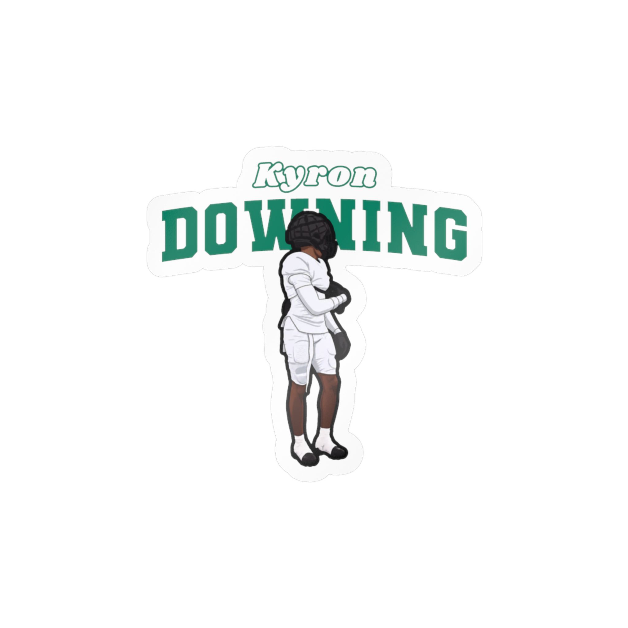 Vinyl Sticker — character_name_arch in Classic