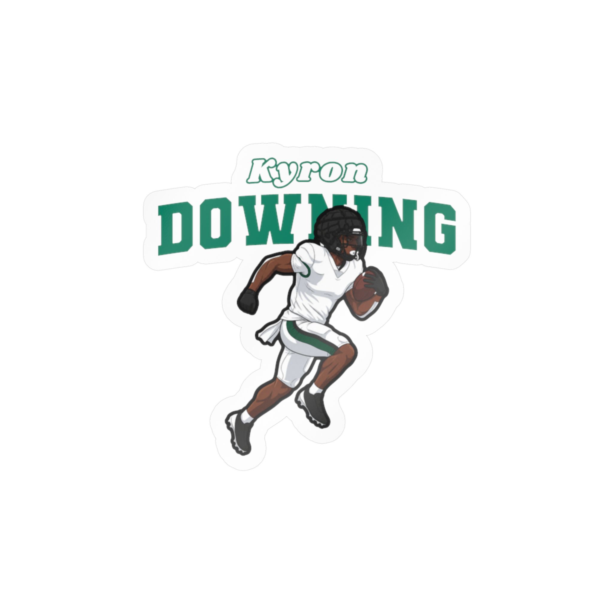 Vinyl Sticker — character_name_arch in Classic