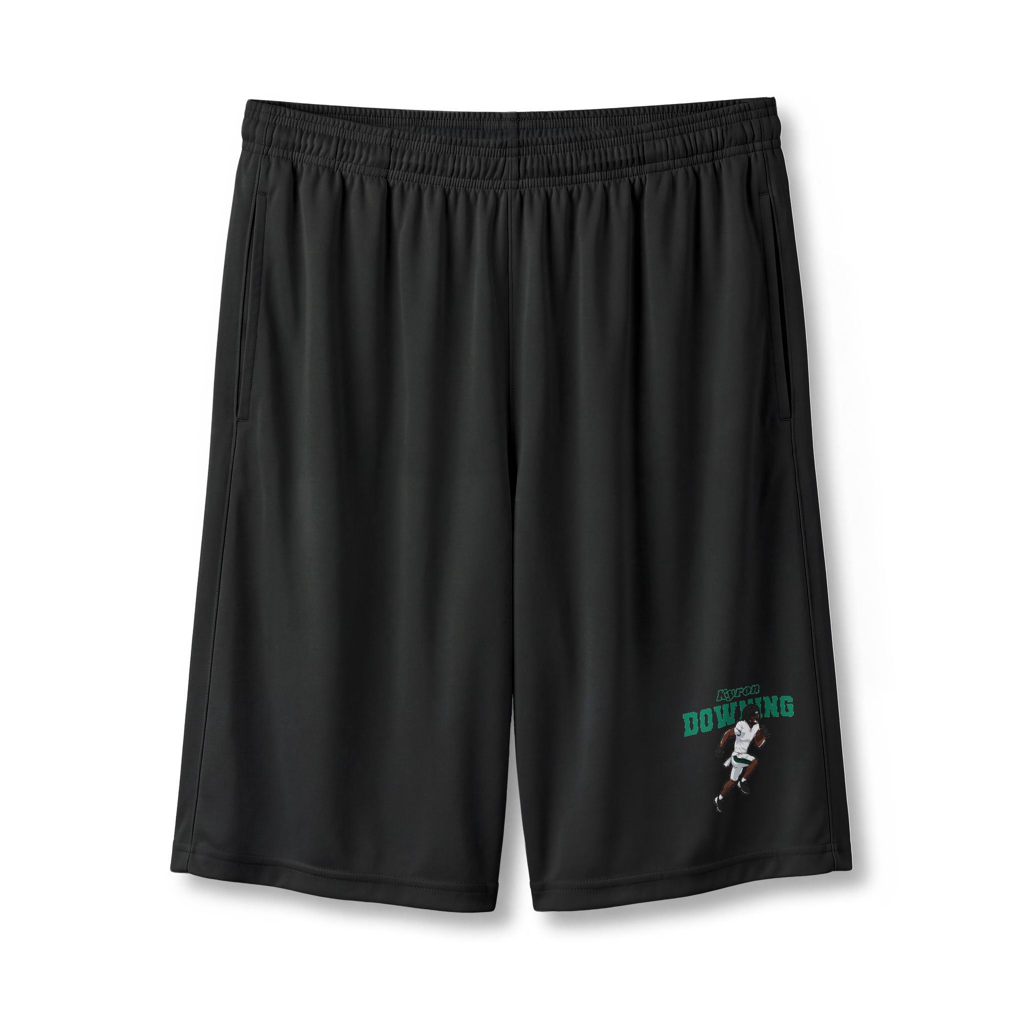 Shorts — character_name_arch in Black
