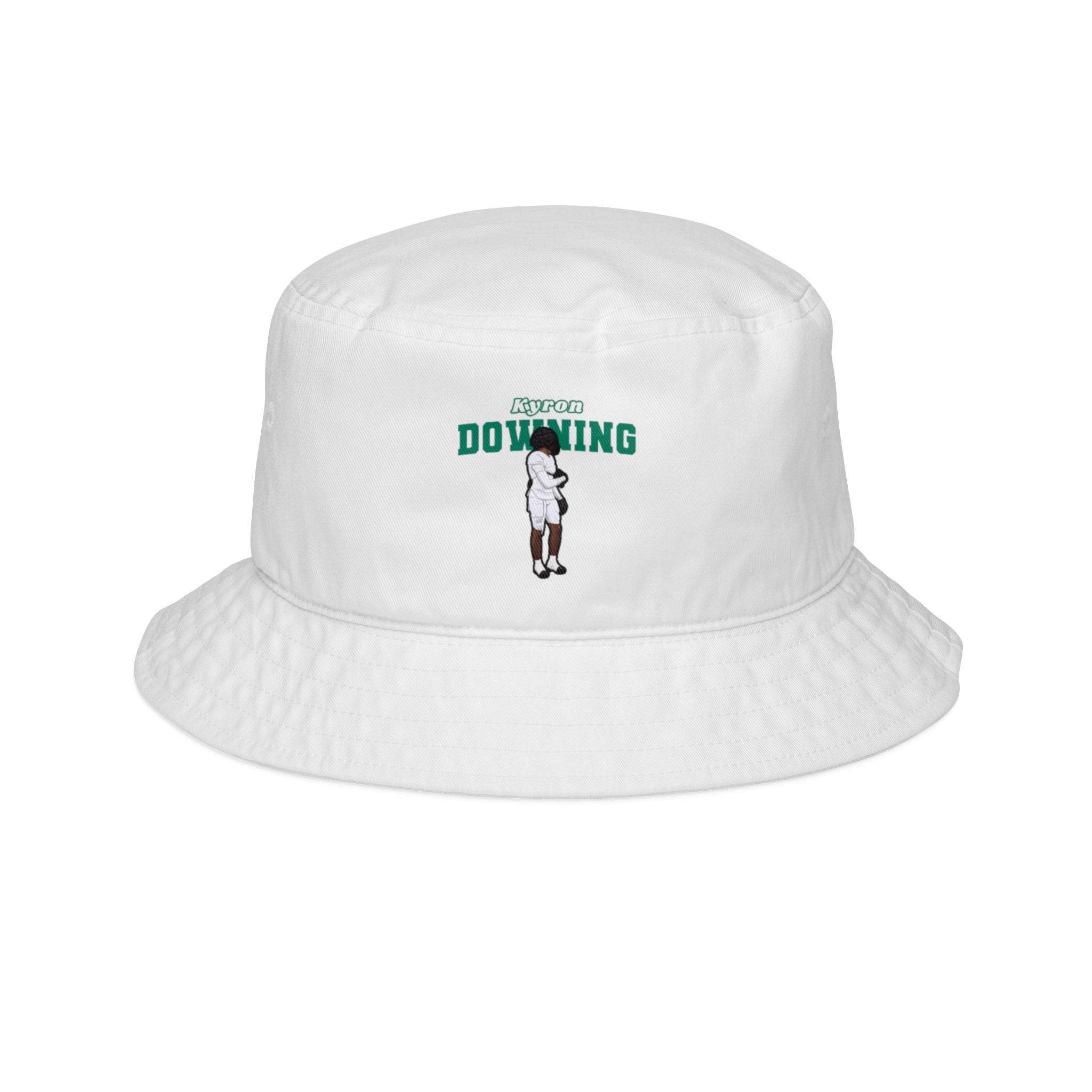 Bucket Hat — character_name_arch in White