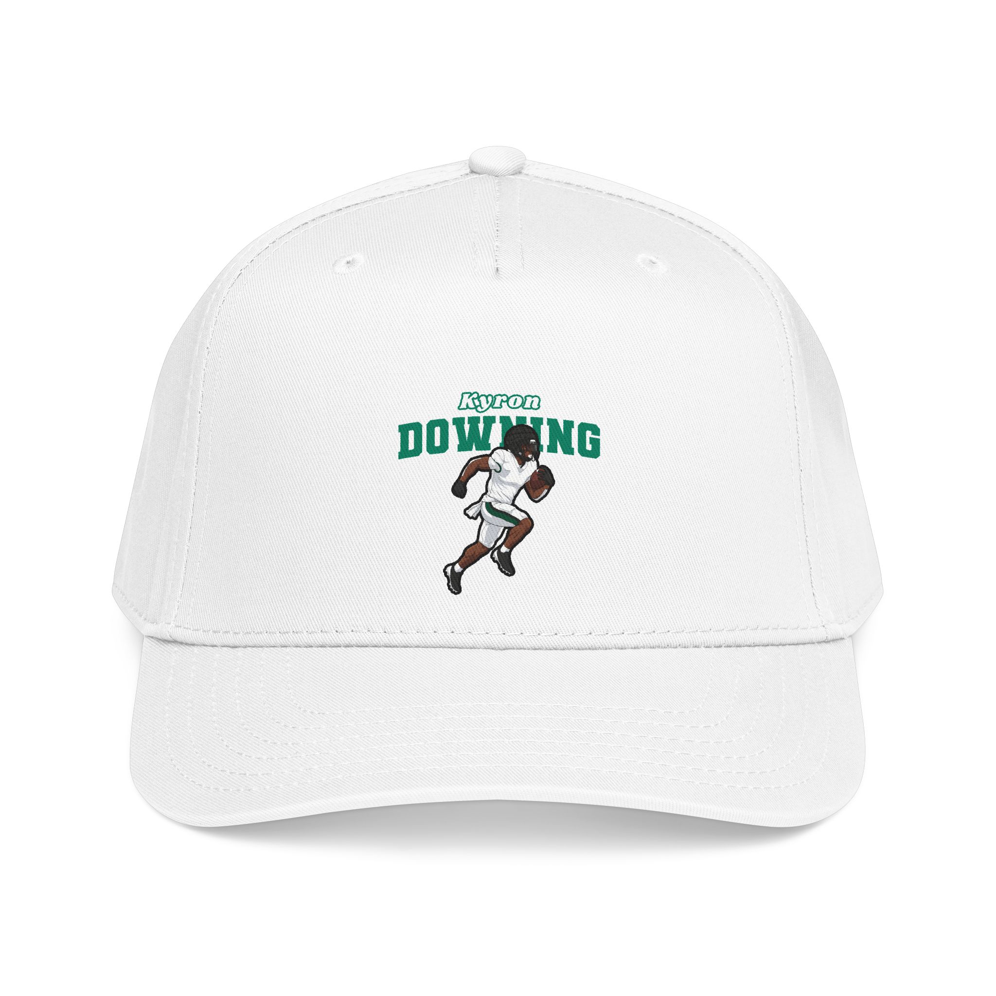 Baseball Cap — character_name_arch in White