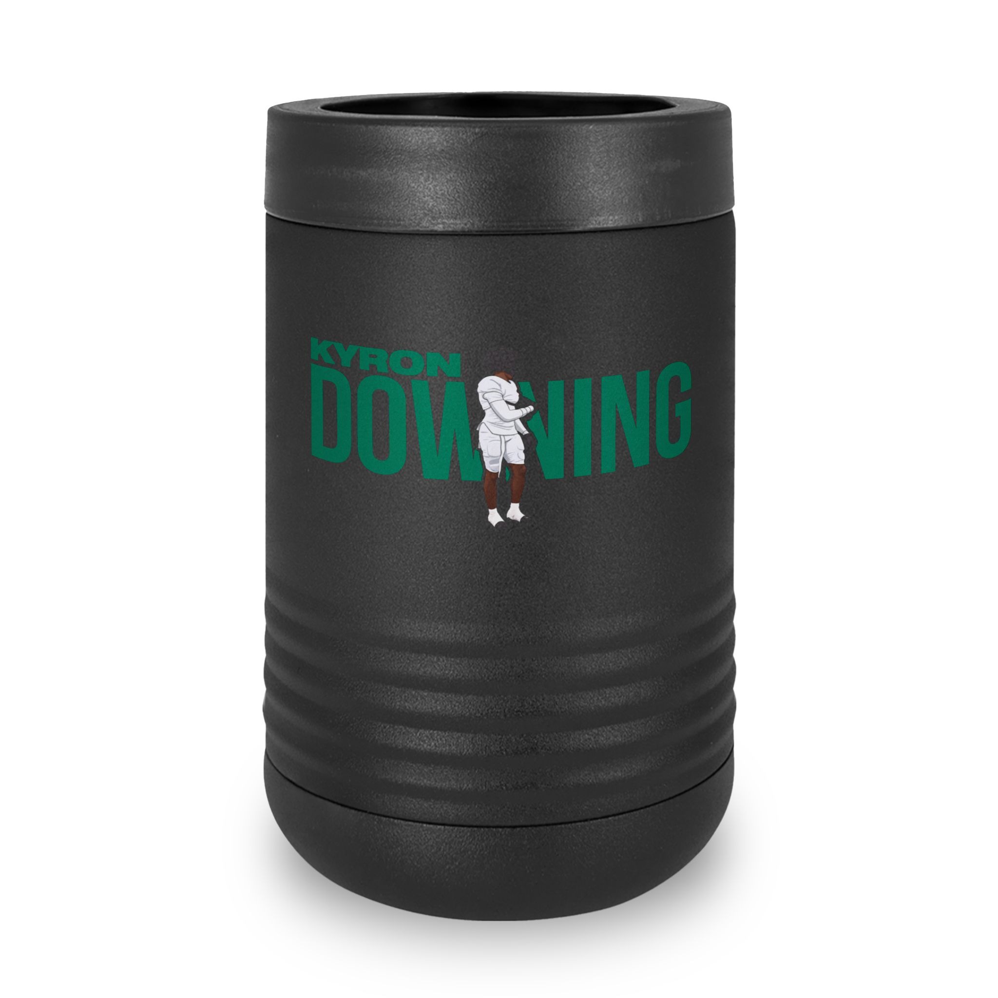 Stainless Can Cooler — character_player_name in Black