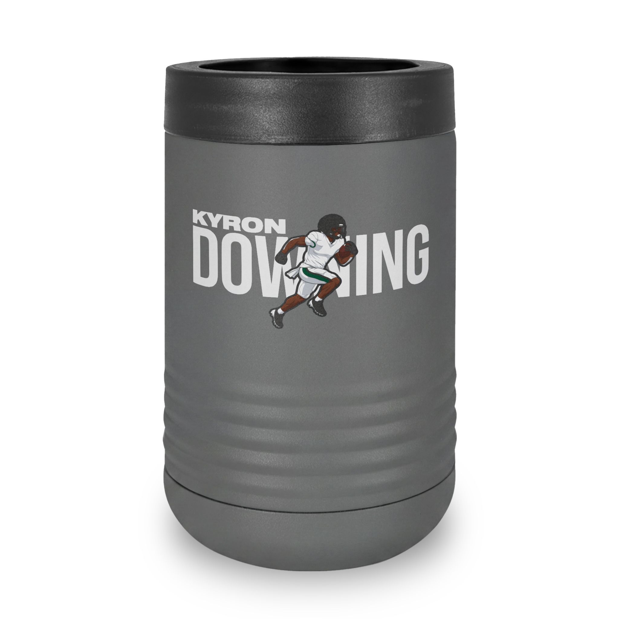 Stainless Can Cooler — character_player_name in Grey
