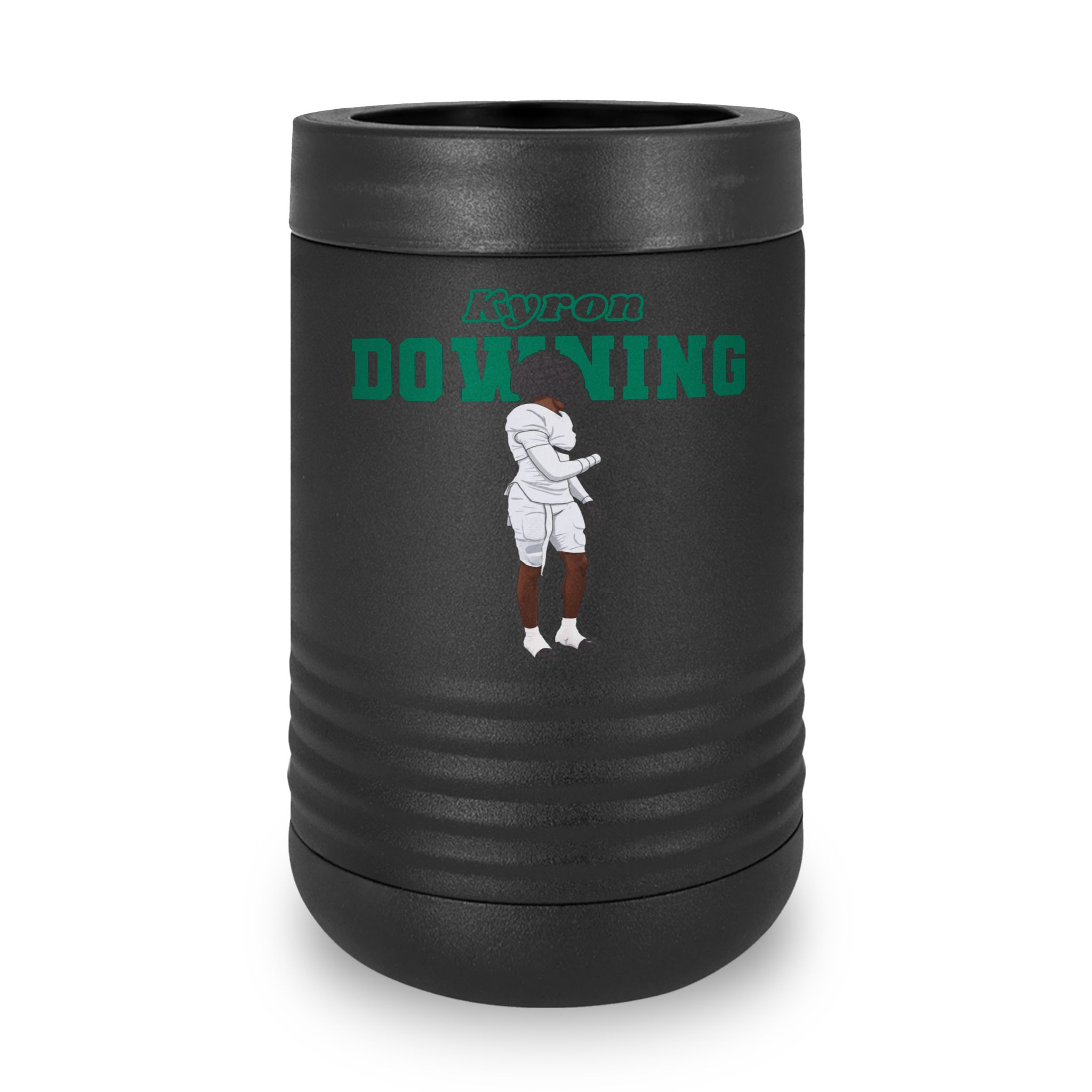 Stainless Can Cooler — character_name_arch in Black