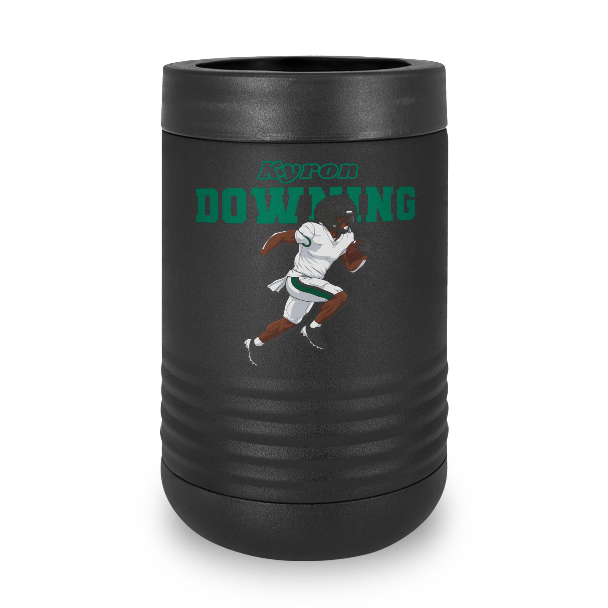Stainless Can Cooler — character_name_arch in Black