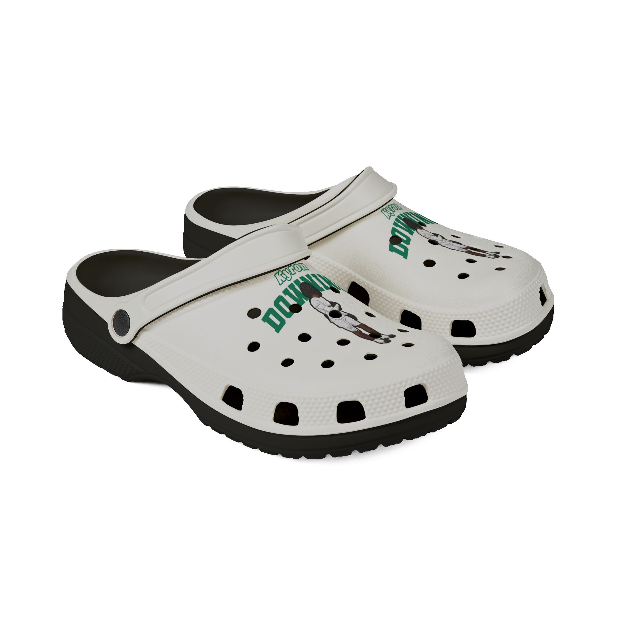 Rubber Clogs — character_name_arch in Black
