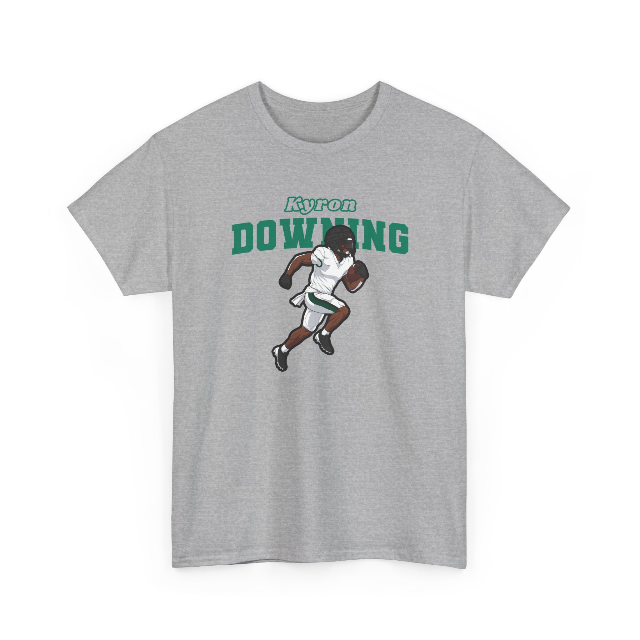 Tee — character_name_arch in Grey