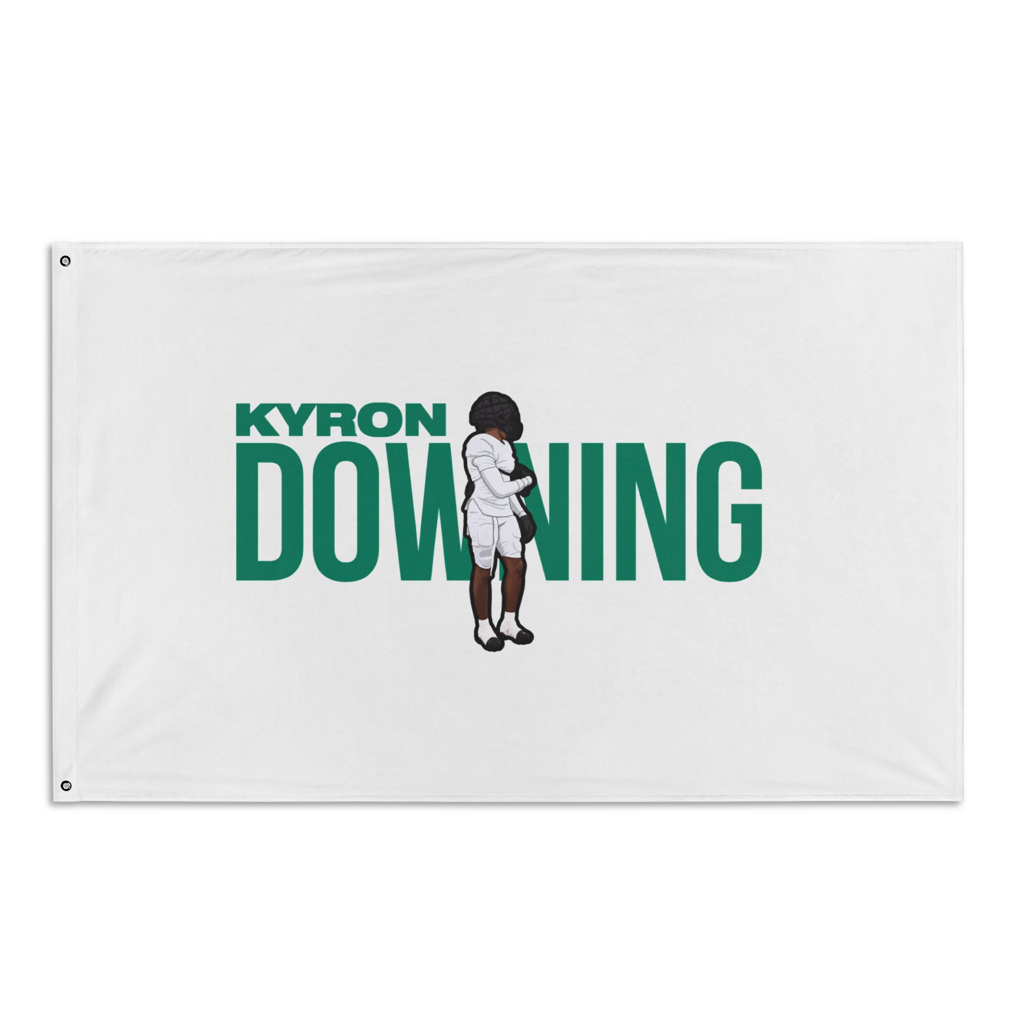Flag (35 × 56 in) — character_player_name in Classic