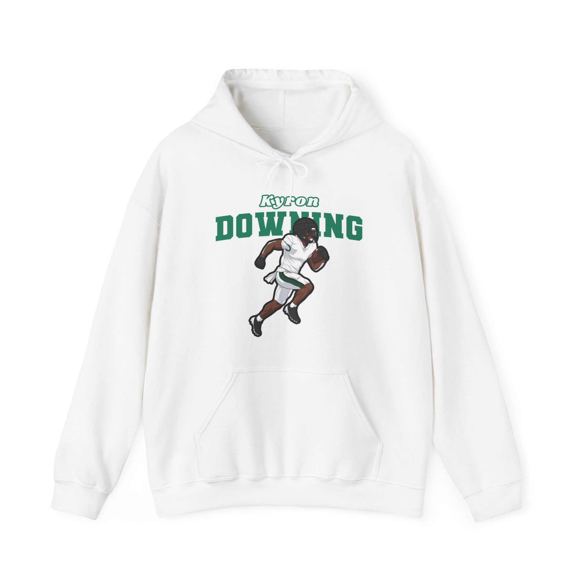 Hoodie — character_name_arch in White