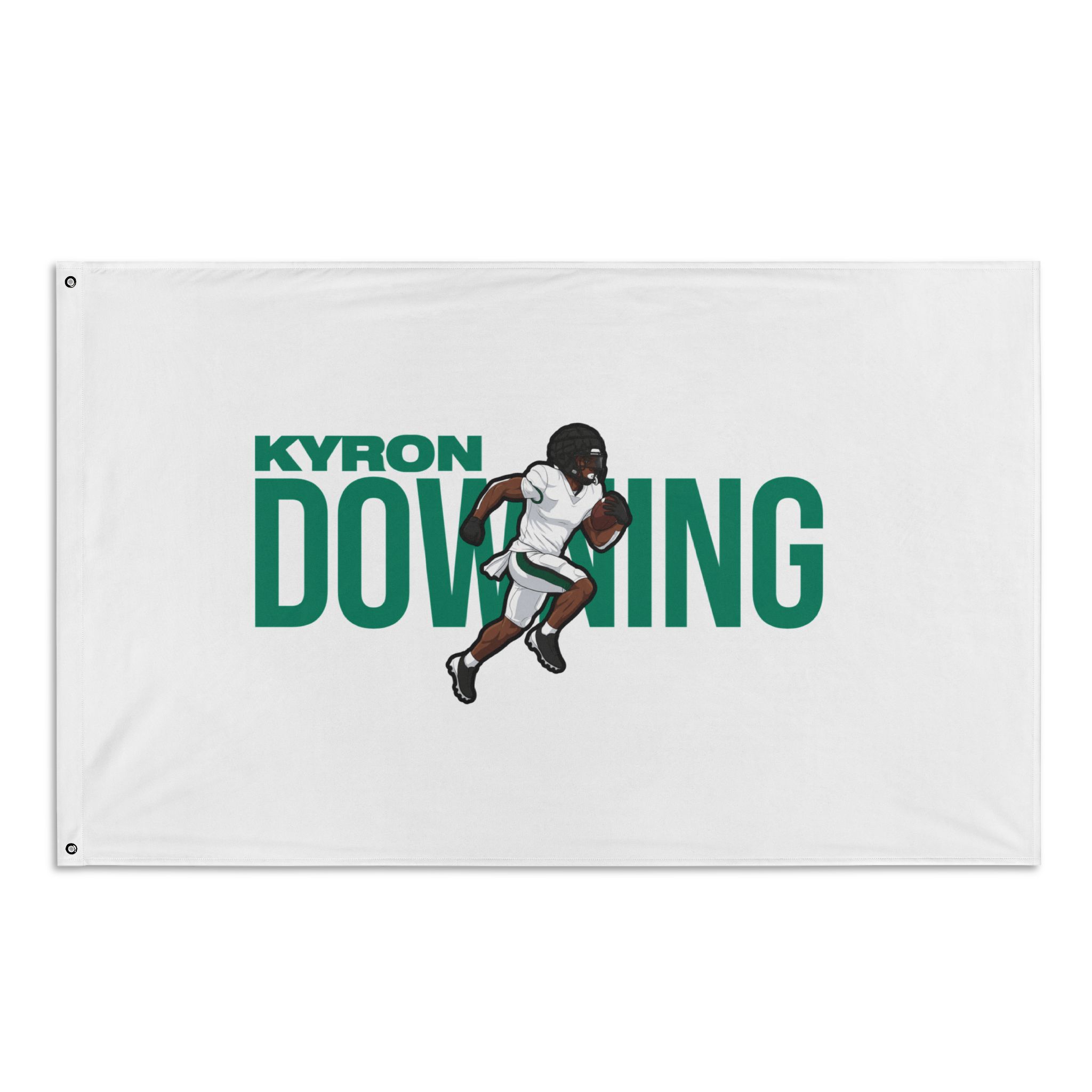 Flag (35 × 56 in) — character_player_name in Classic