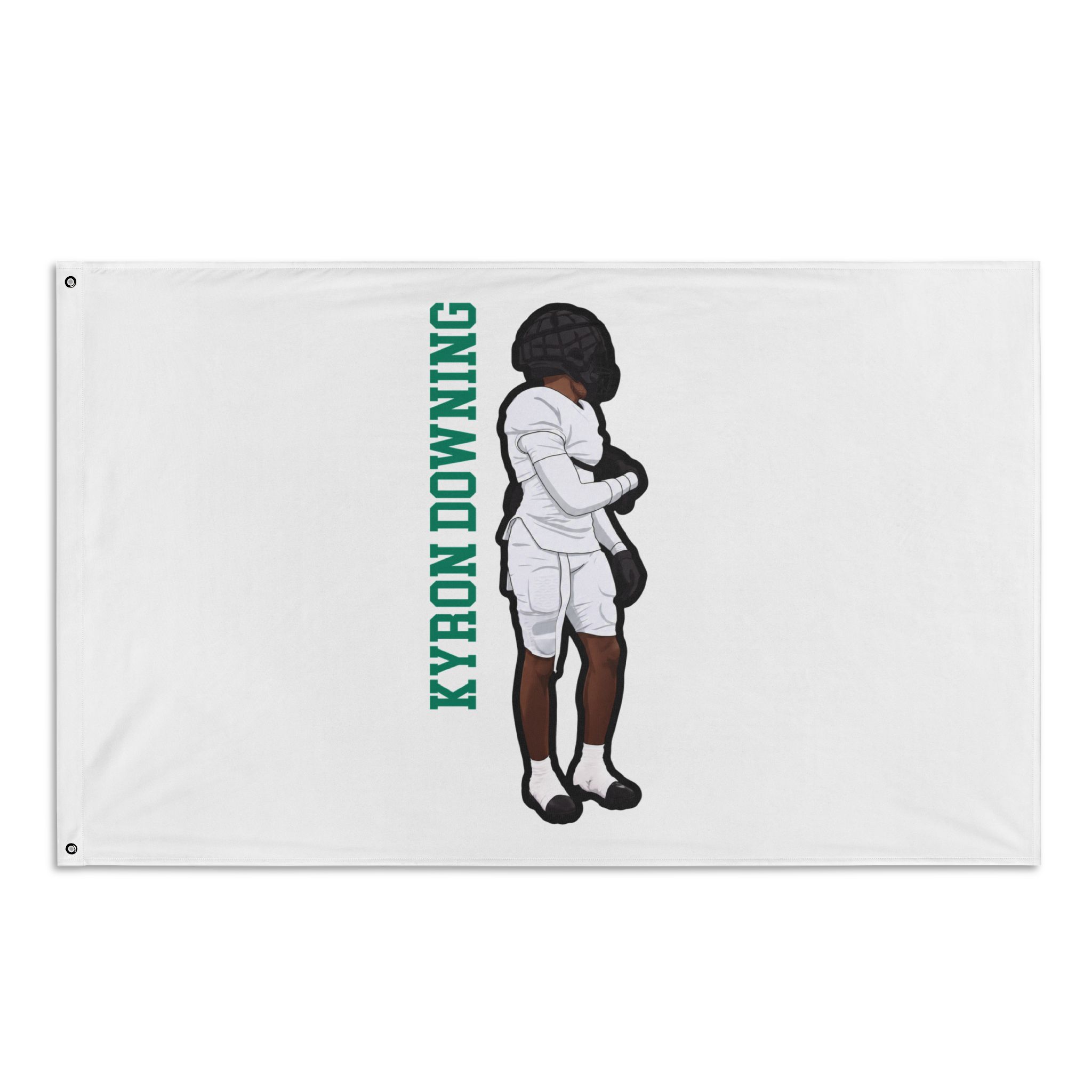 Flag (35 × 56 in) — character_name_vertical in Classic