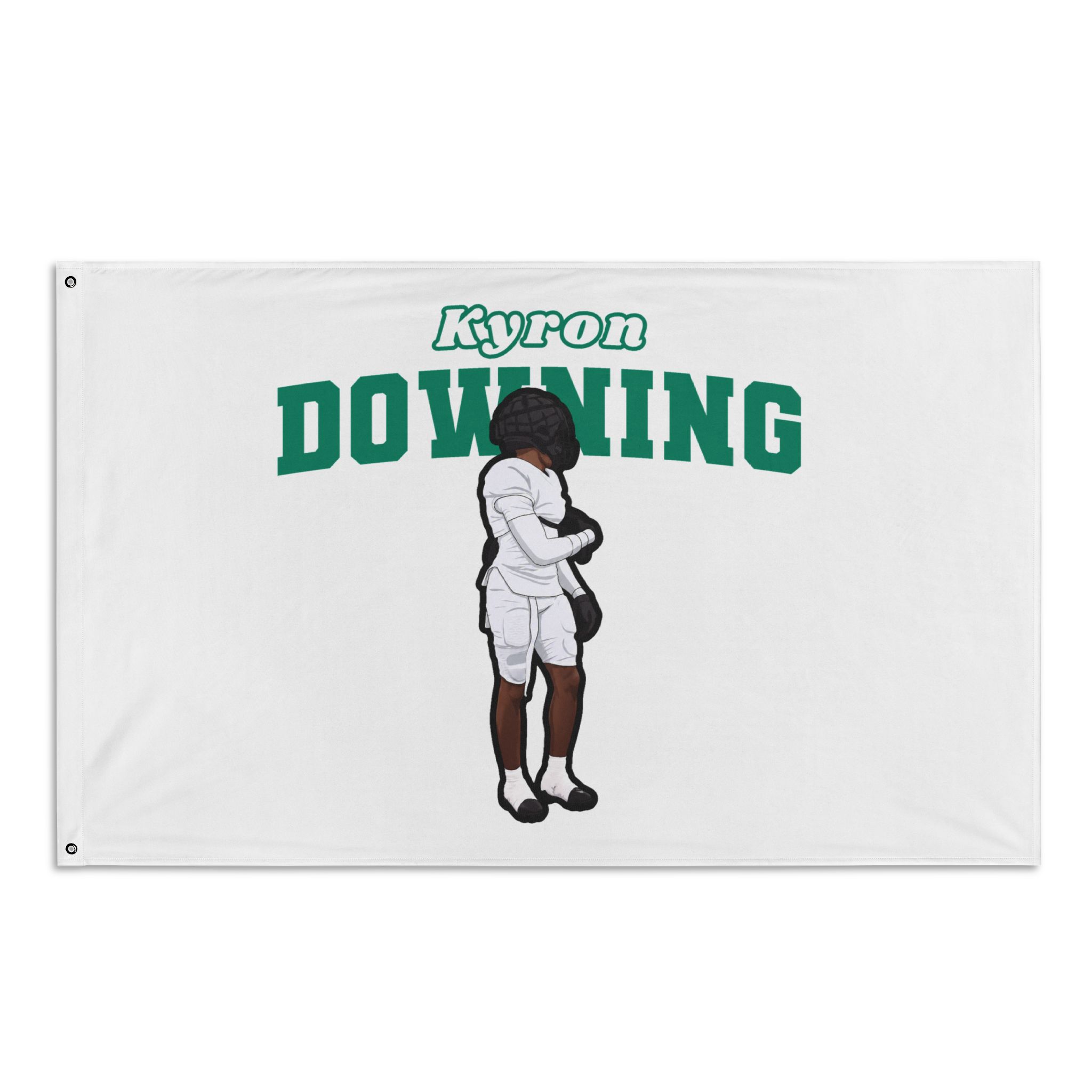 Flag (35 × 56 in) — character_name_arch in Classic