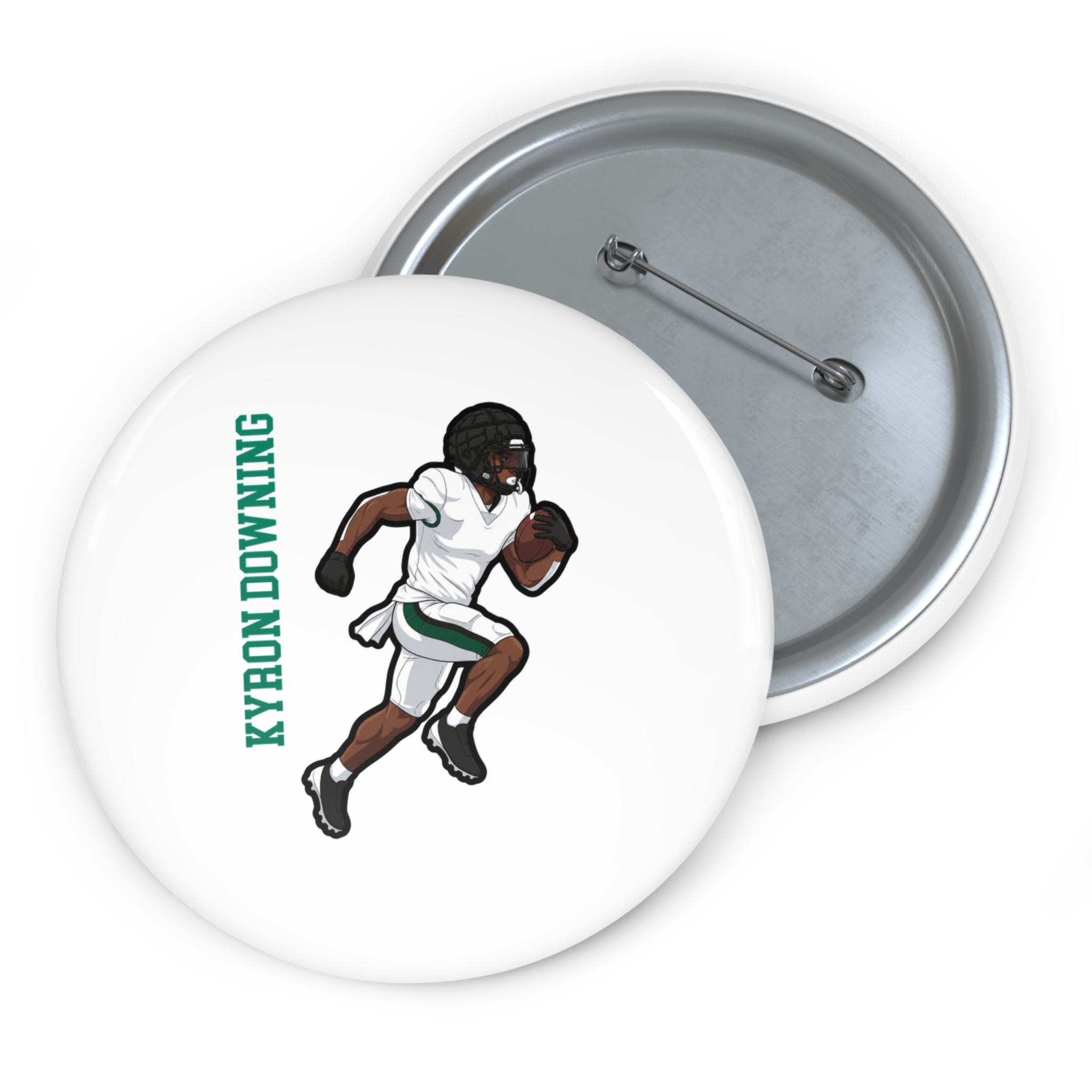 Game Day Pin — character_name_vertical in Classic