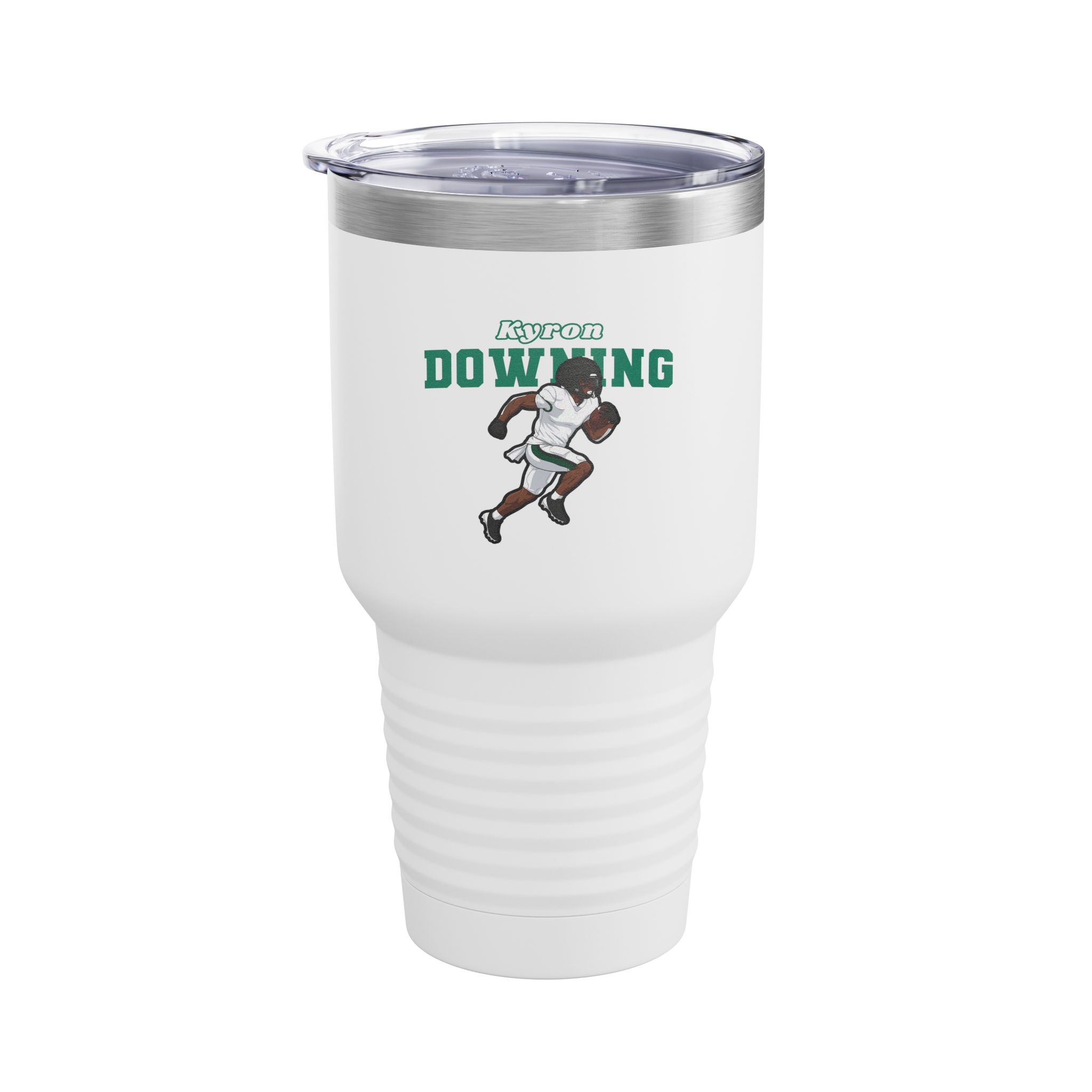 30oz Tumbler — character_name_arch in White