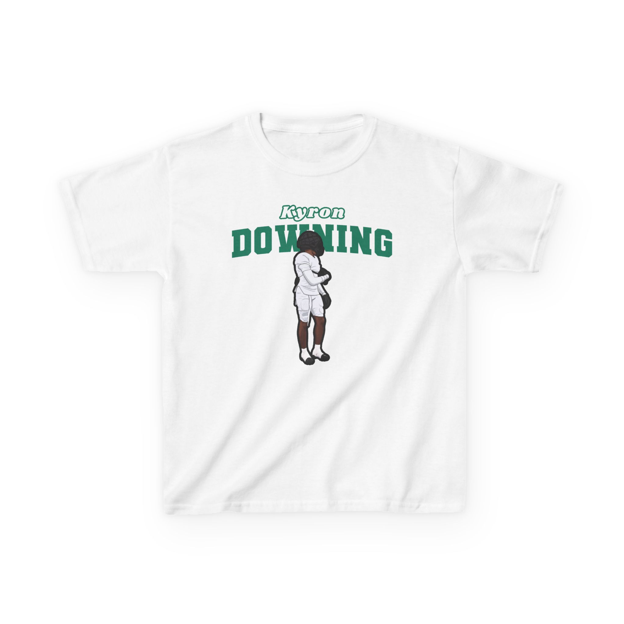 Youth Tee — character_name_arch in White