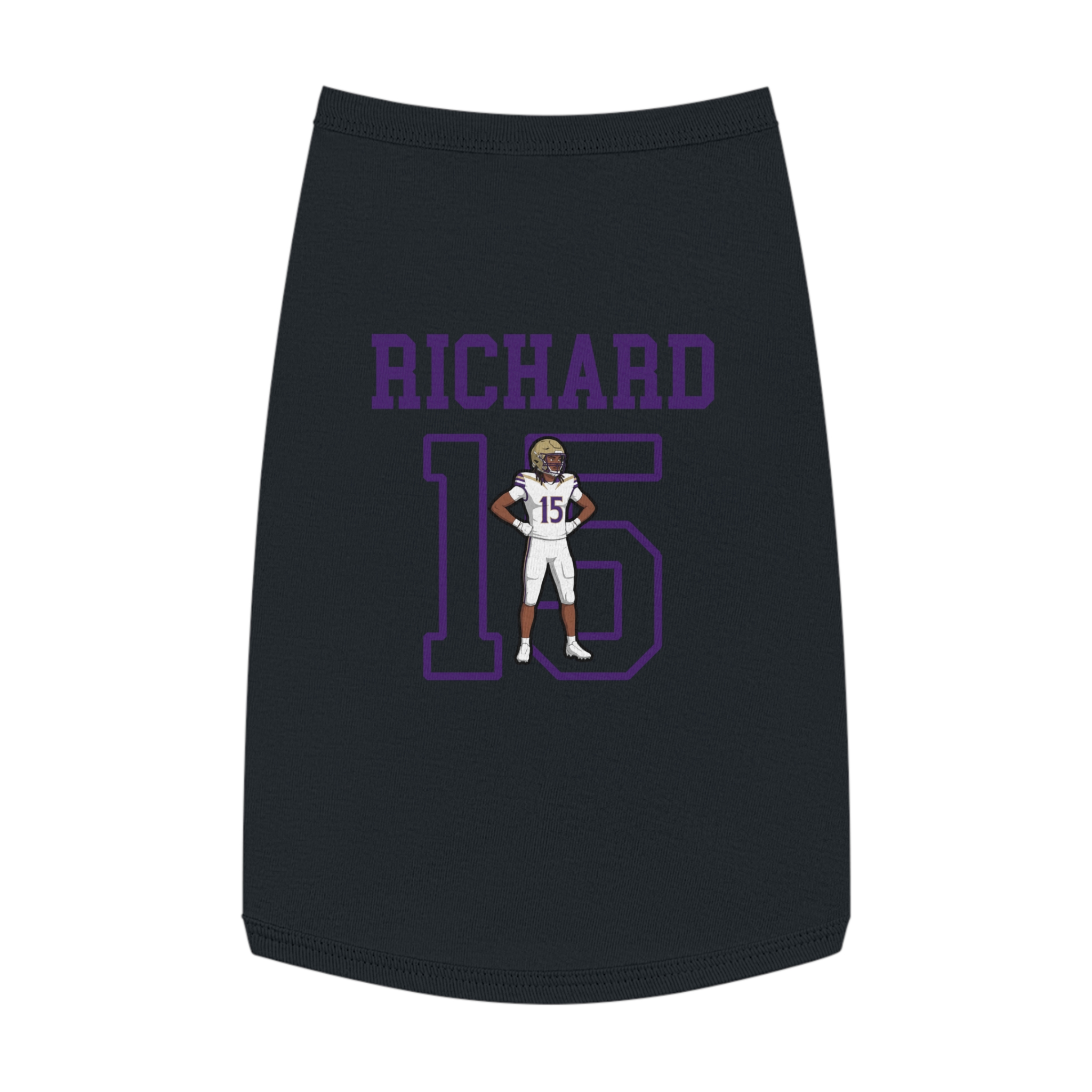 Pet Tank Top — character_shirsey in Black