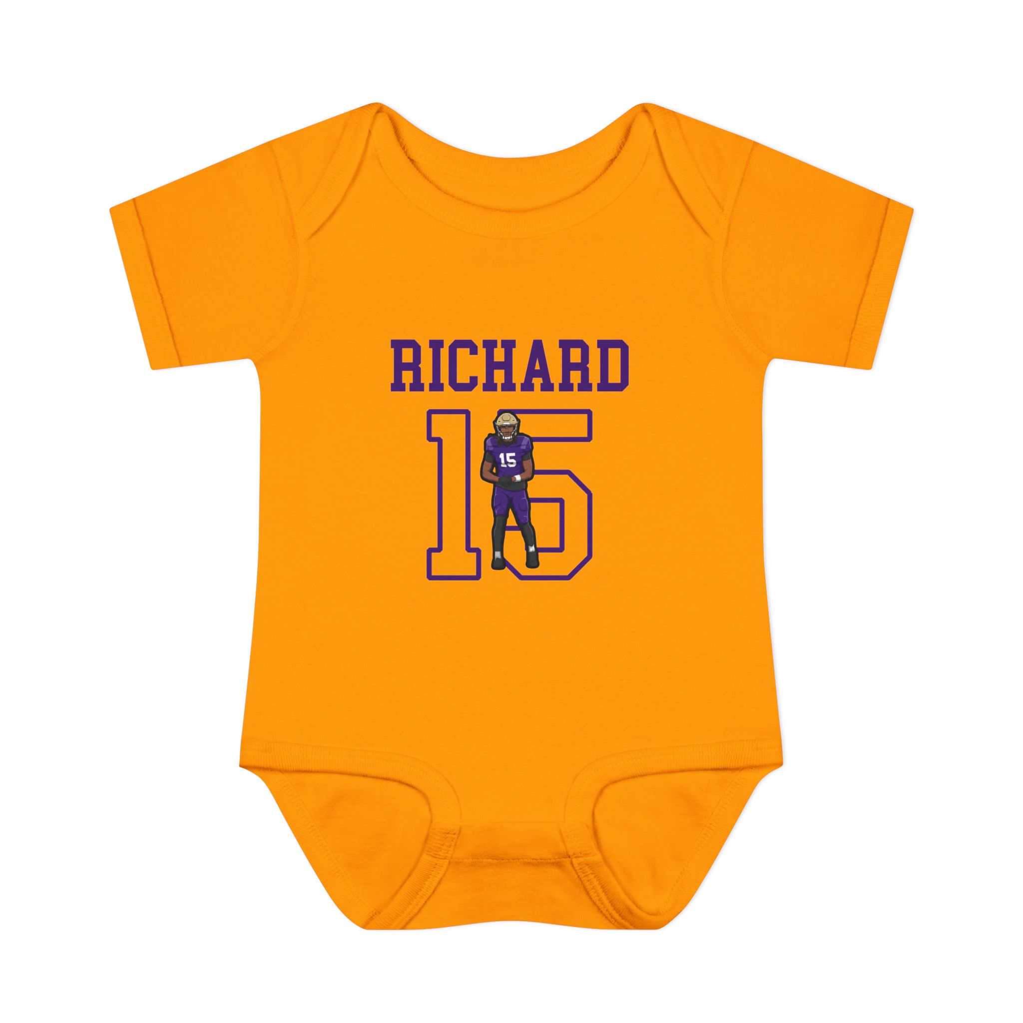 Baby Onesie — character_shirsey in Gold