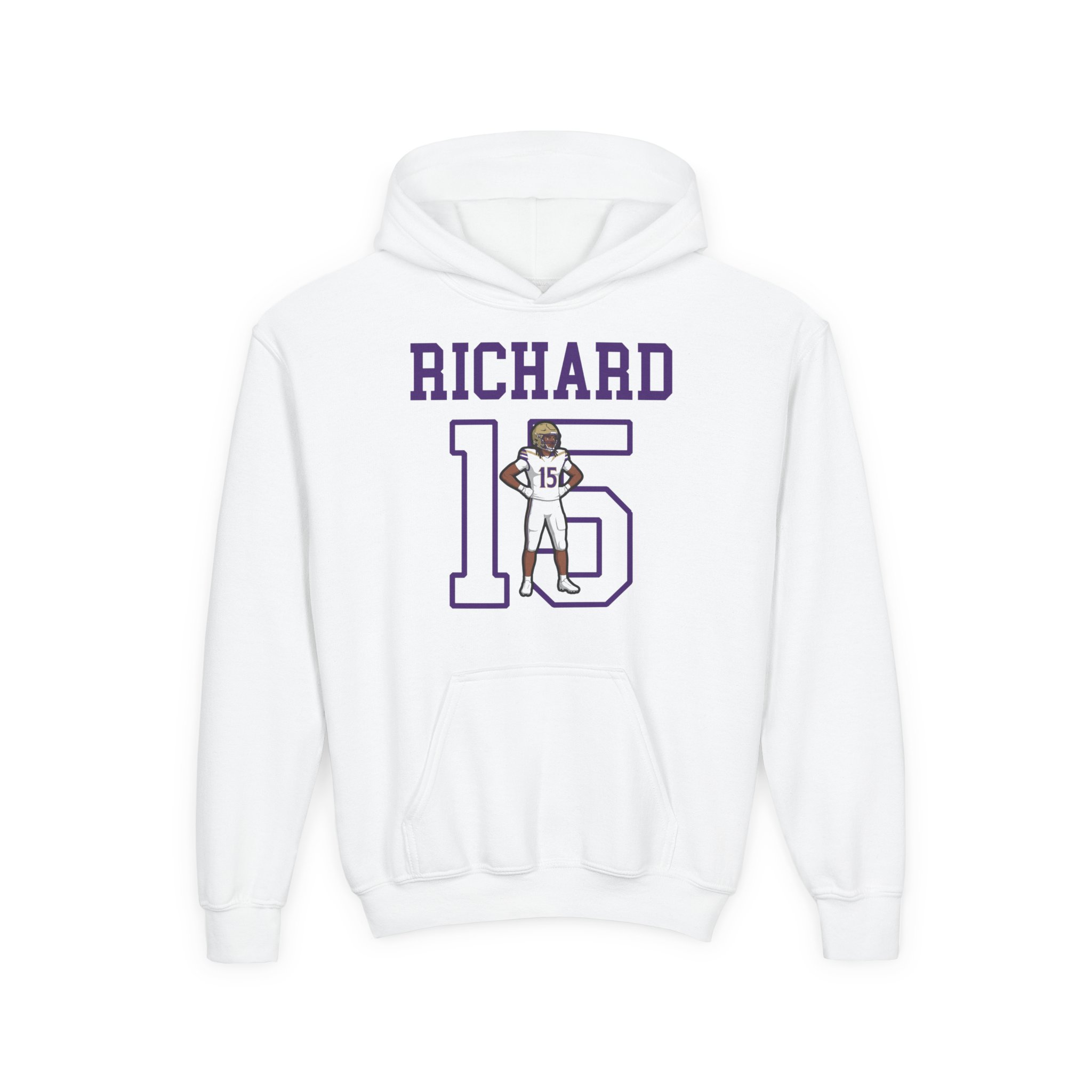 Youth Hoodie — character_shirsey in White
