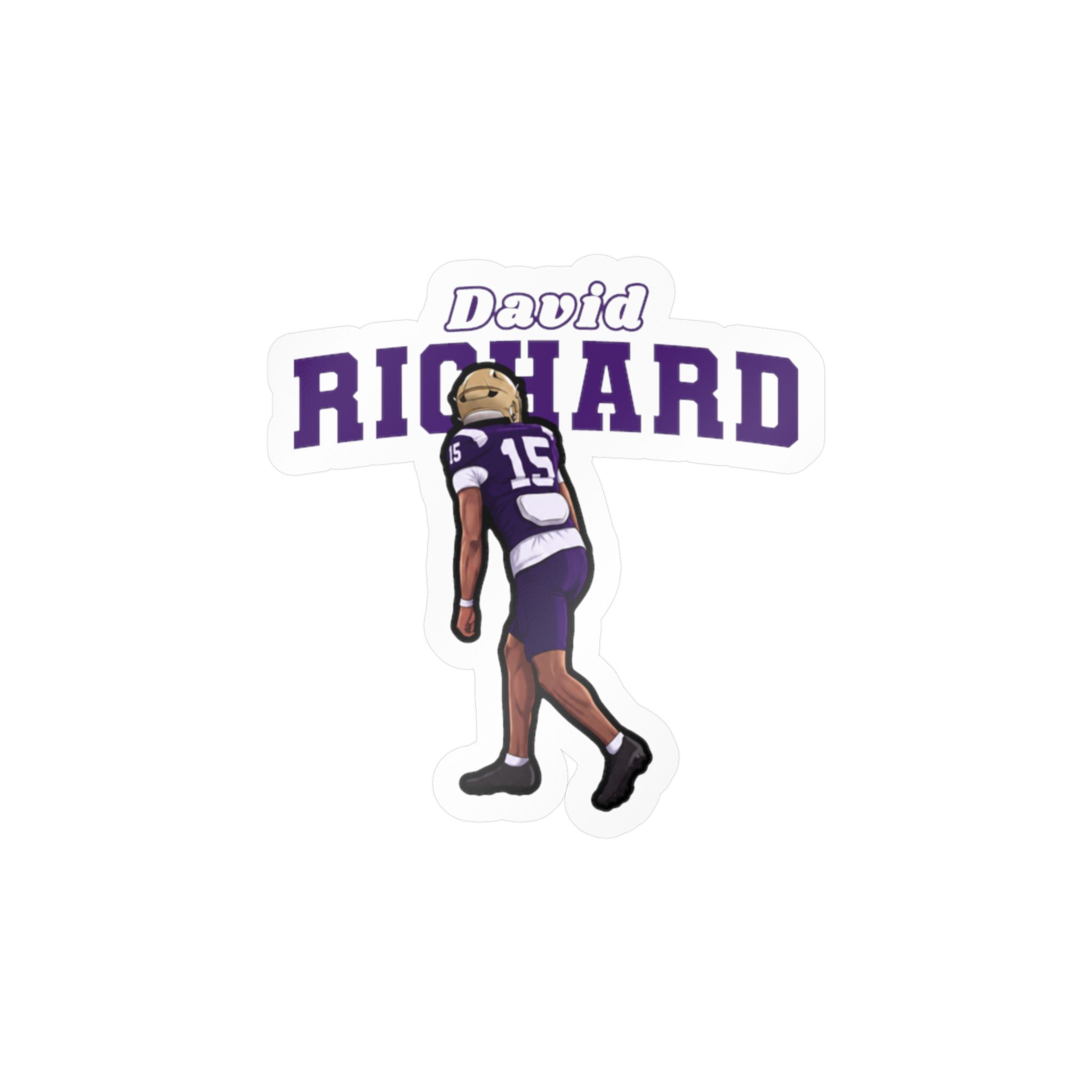 Vinyl Sticker — character_name_arch in Classic
