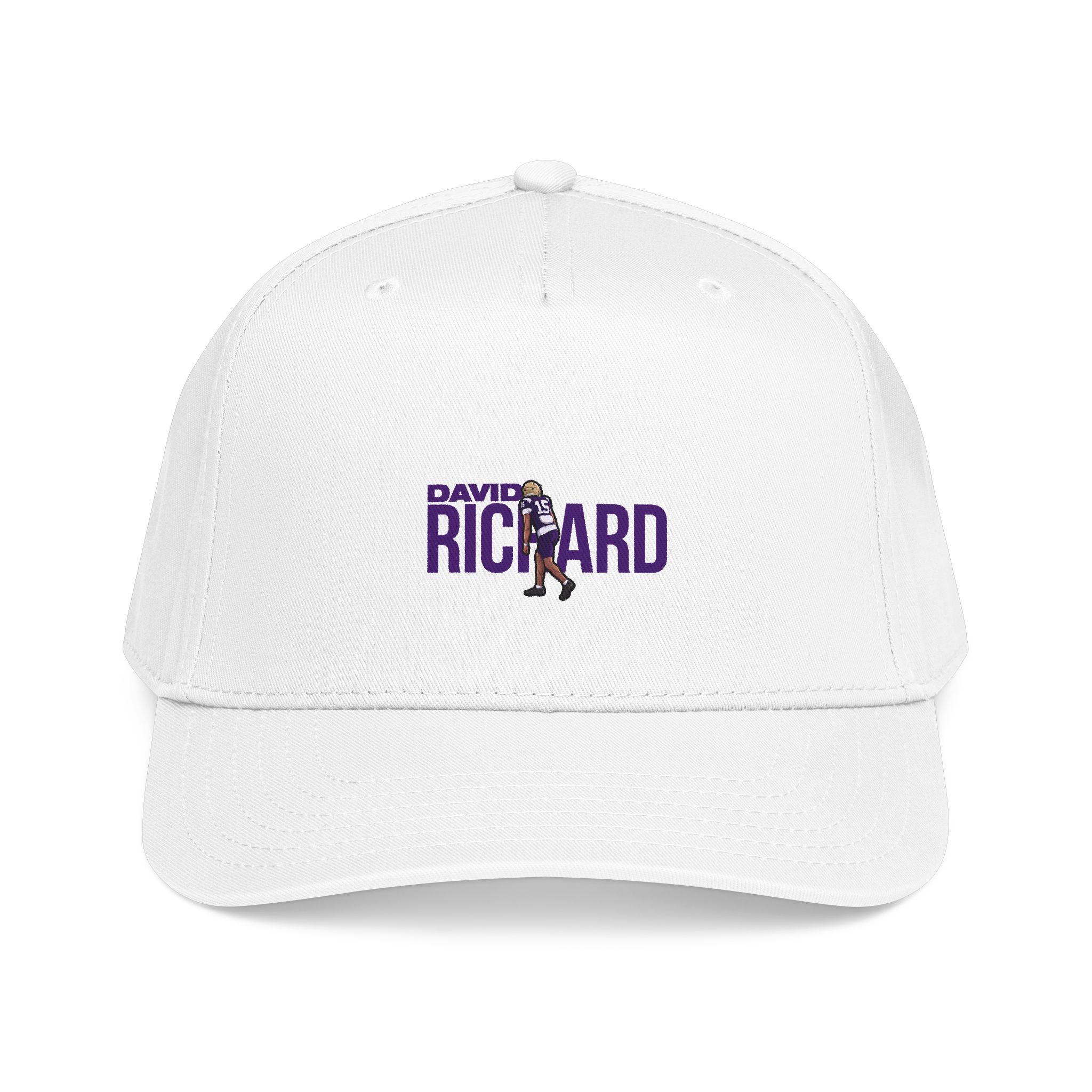 Baseball Cap — character_player_name in White