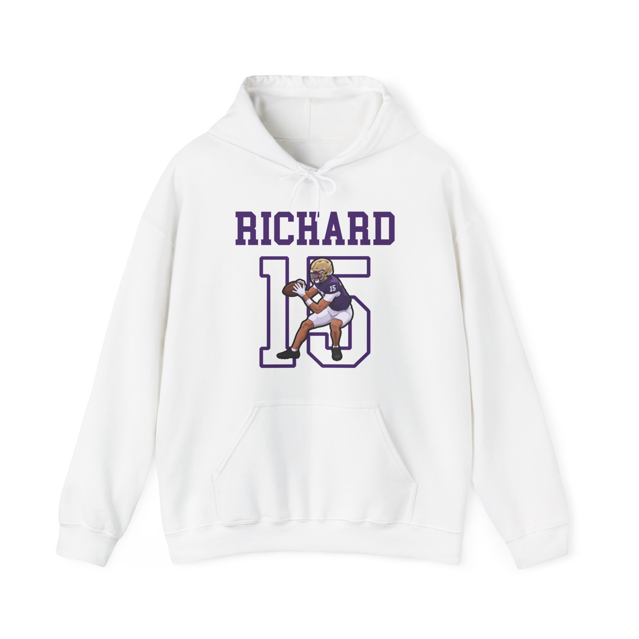 Hoodie — character_shirsey in White